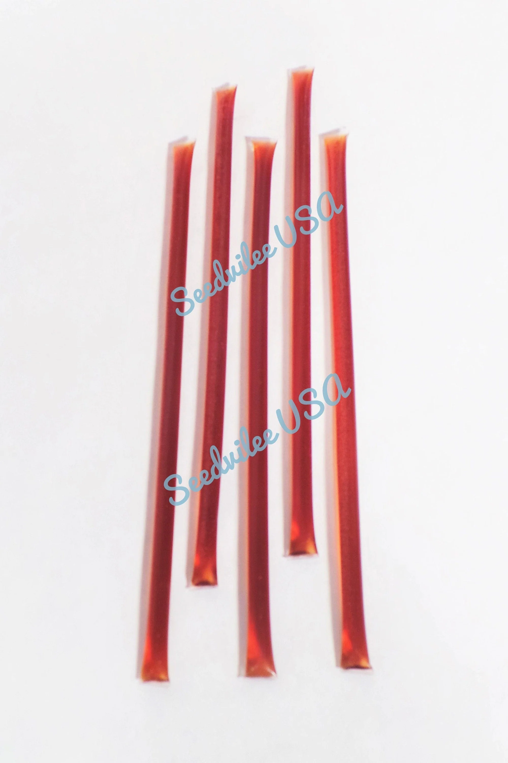 5 Pack GRAPE HONEY TEASERS Natural Honey Snack Sticks Honeystix Straws - Image 2