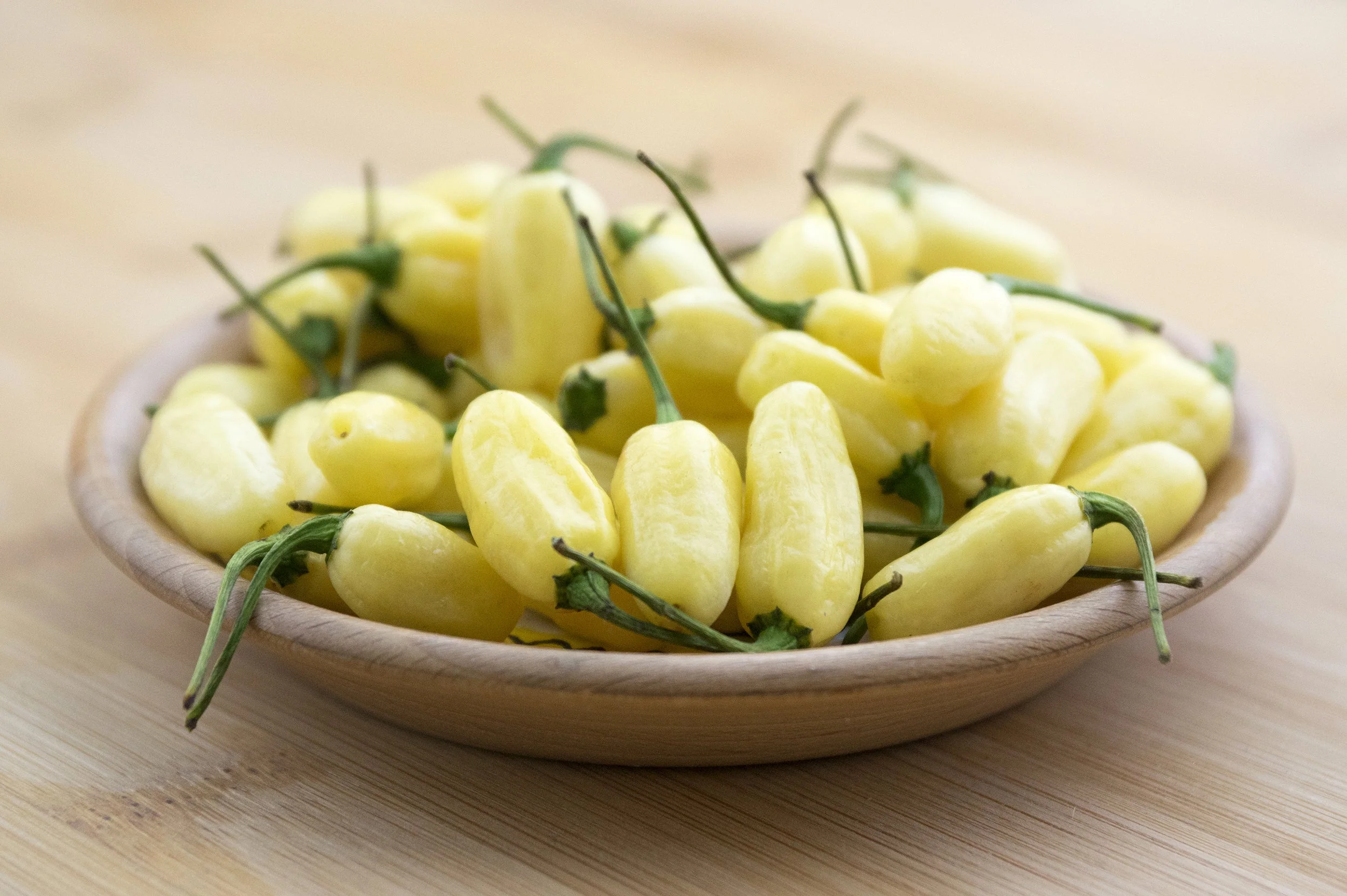 50 Hot WHITE HABANERO PEPPER Capsicum Chinense Vegetable Seeds - Image 2