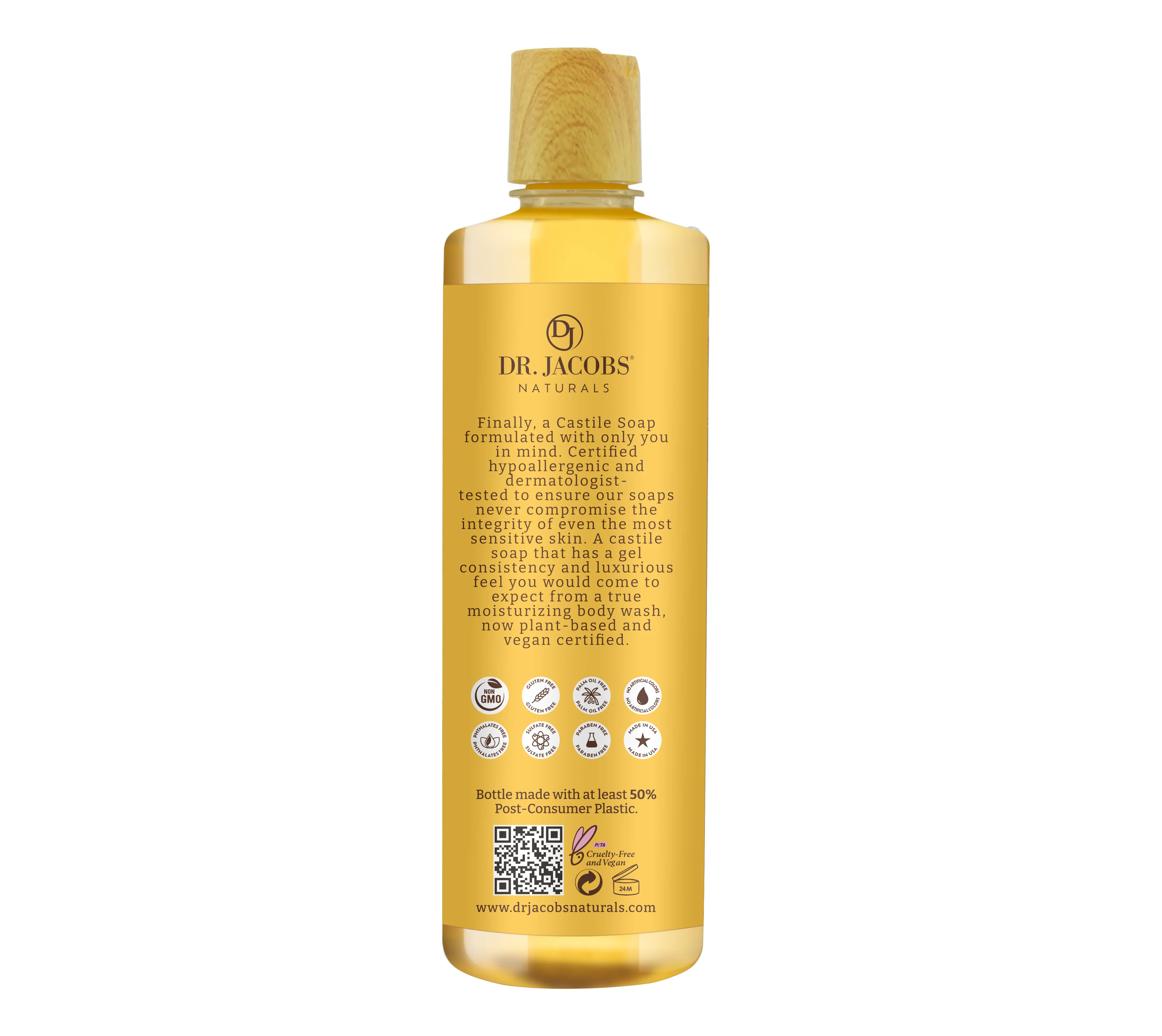 Almond Castile Body Wash (All American) 32 oz - Image 4