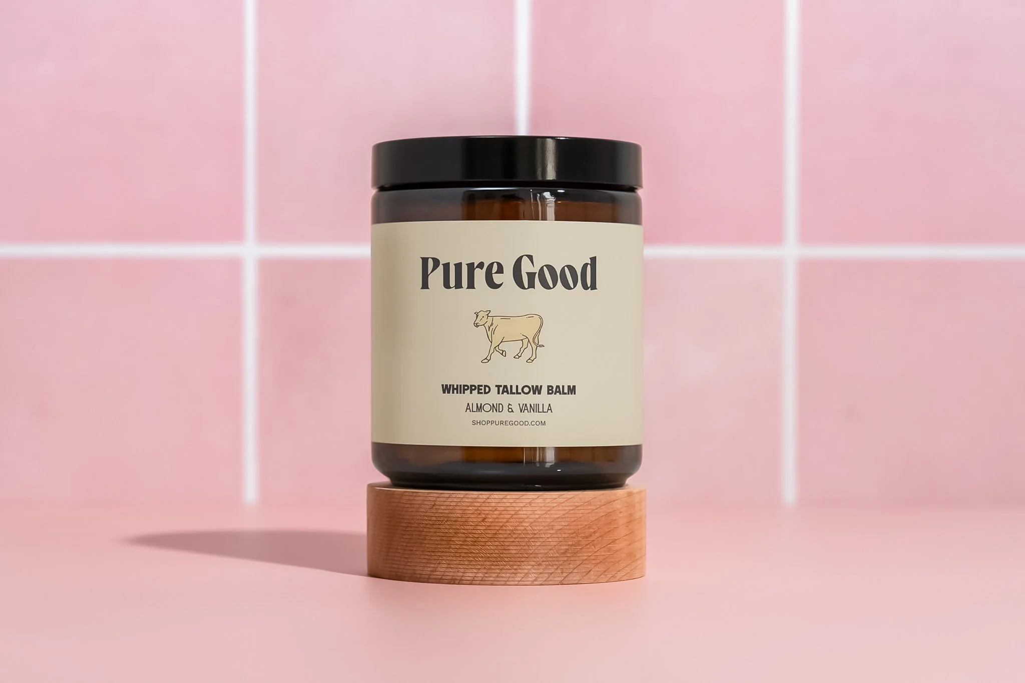 Almond + Vanilla Tallow Balm - Image 2