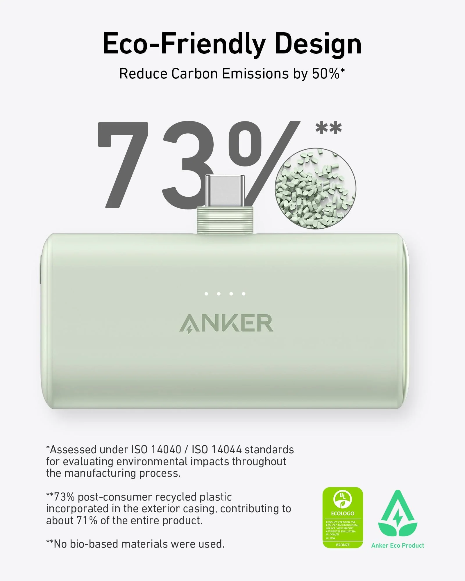 Anker Nano Power Bank (22.5W, Built-In USB-C Connector) - Image 6