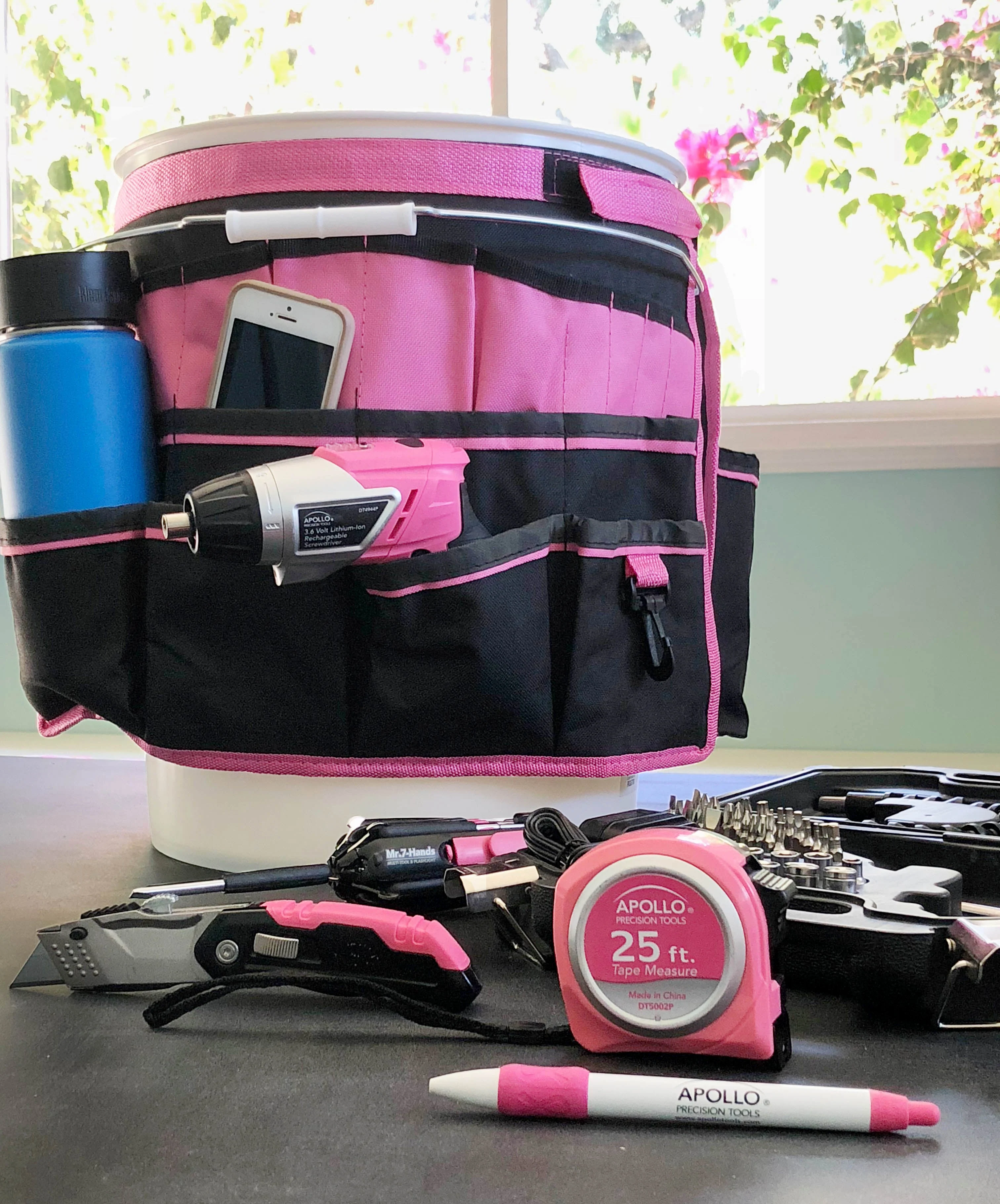 Bucket Organizer - Pink - DT0825P - Image 11