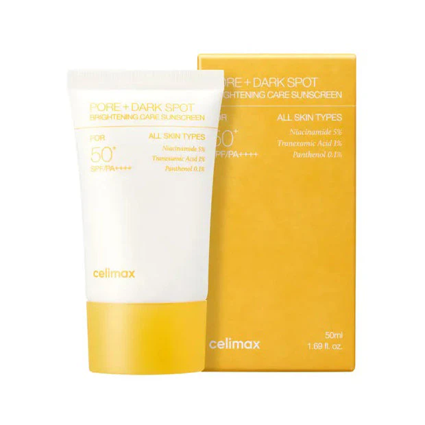 Celimax Pore + Dark Spot Brightening Care Sunscreen SPF50+ PA++++ - Image 2