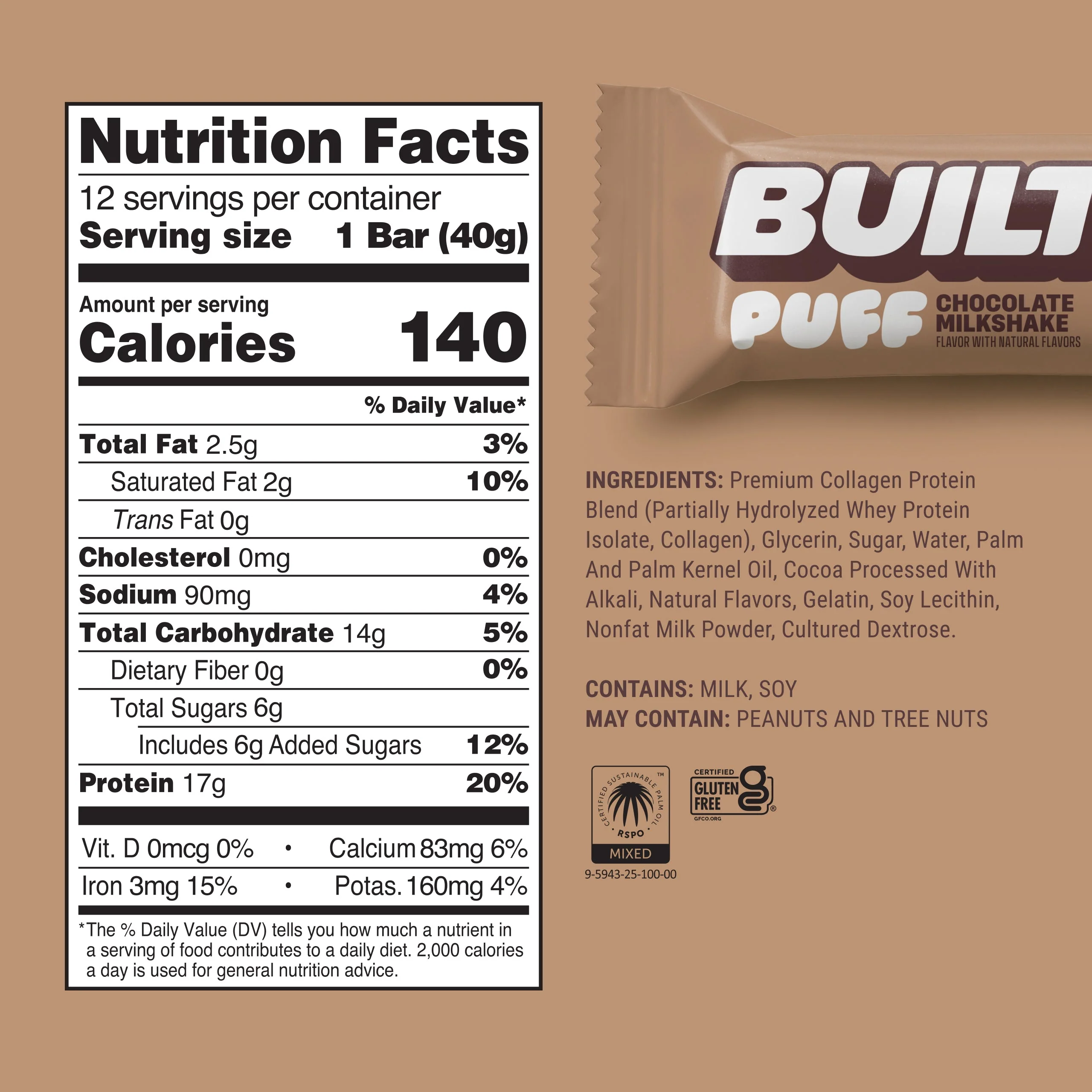 Chocolate Milkshake Puff - Image 4