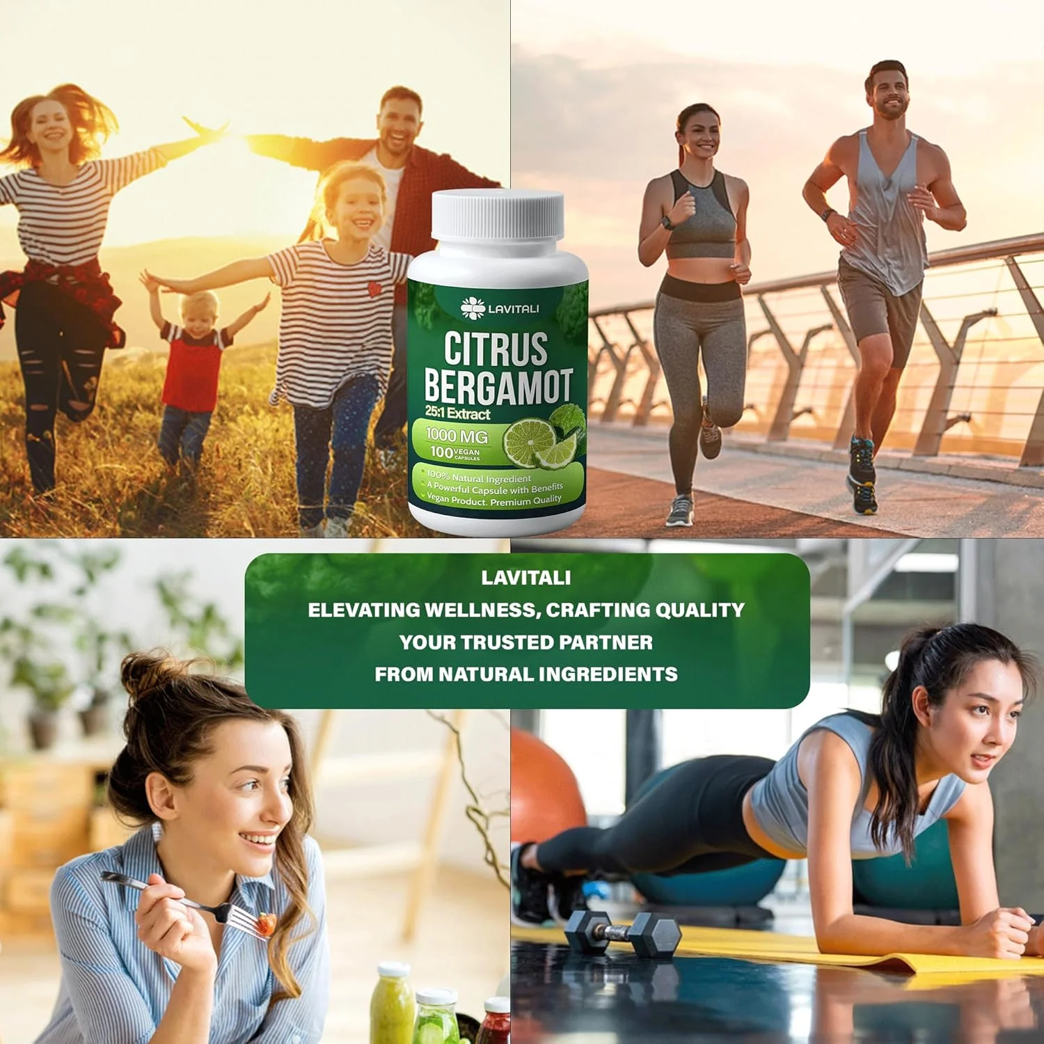 Citrus Bergamot Extract Capsules, Non-GMO, Gluten-Free - Image 7