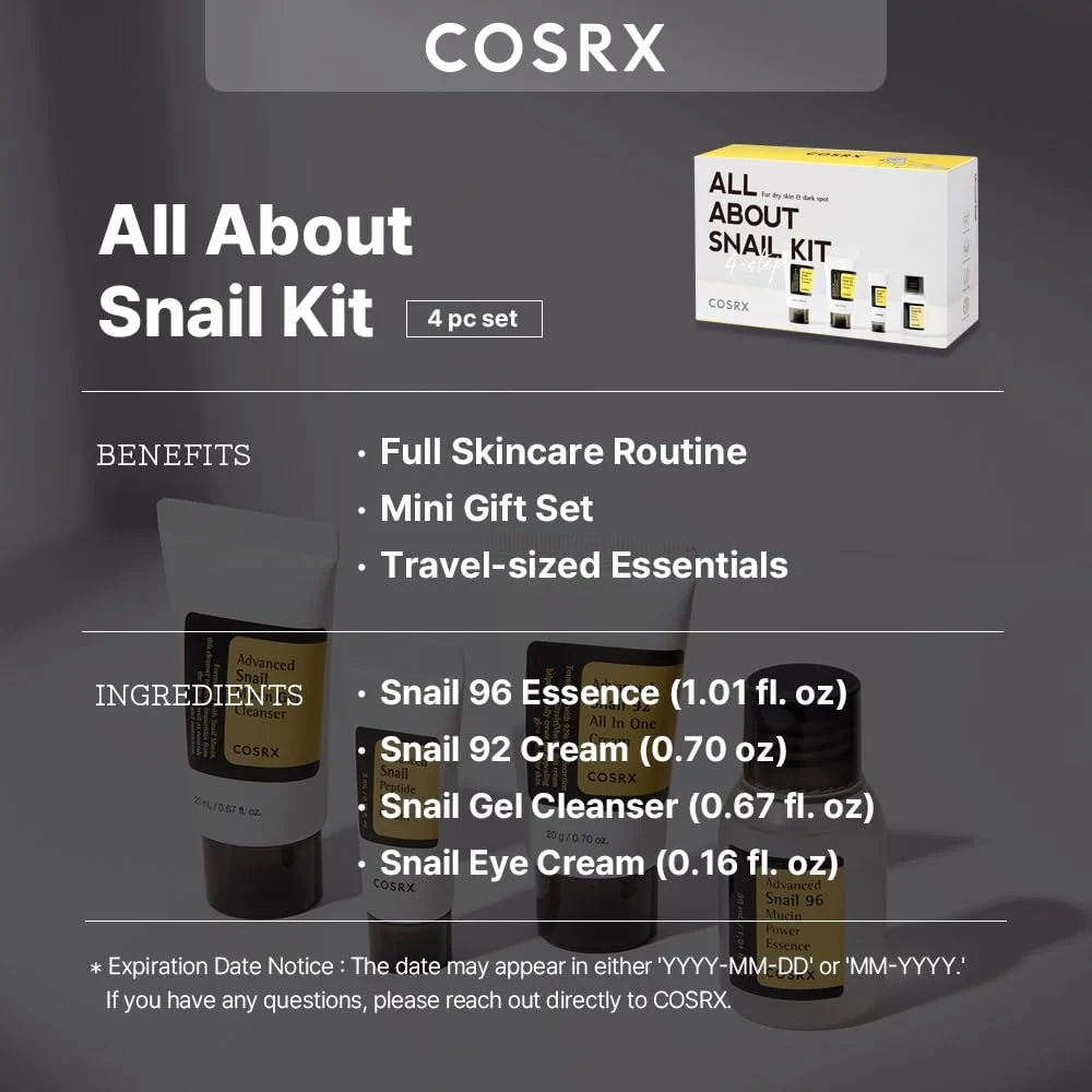 Cosrx All About Snail Kit 4-Step - Image 2