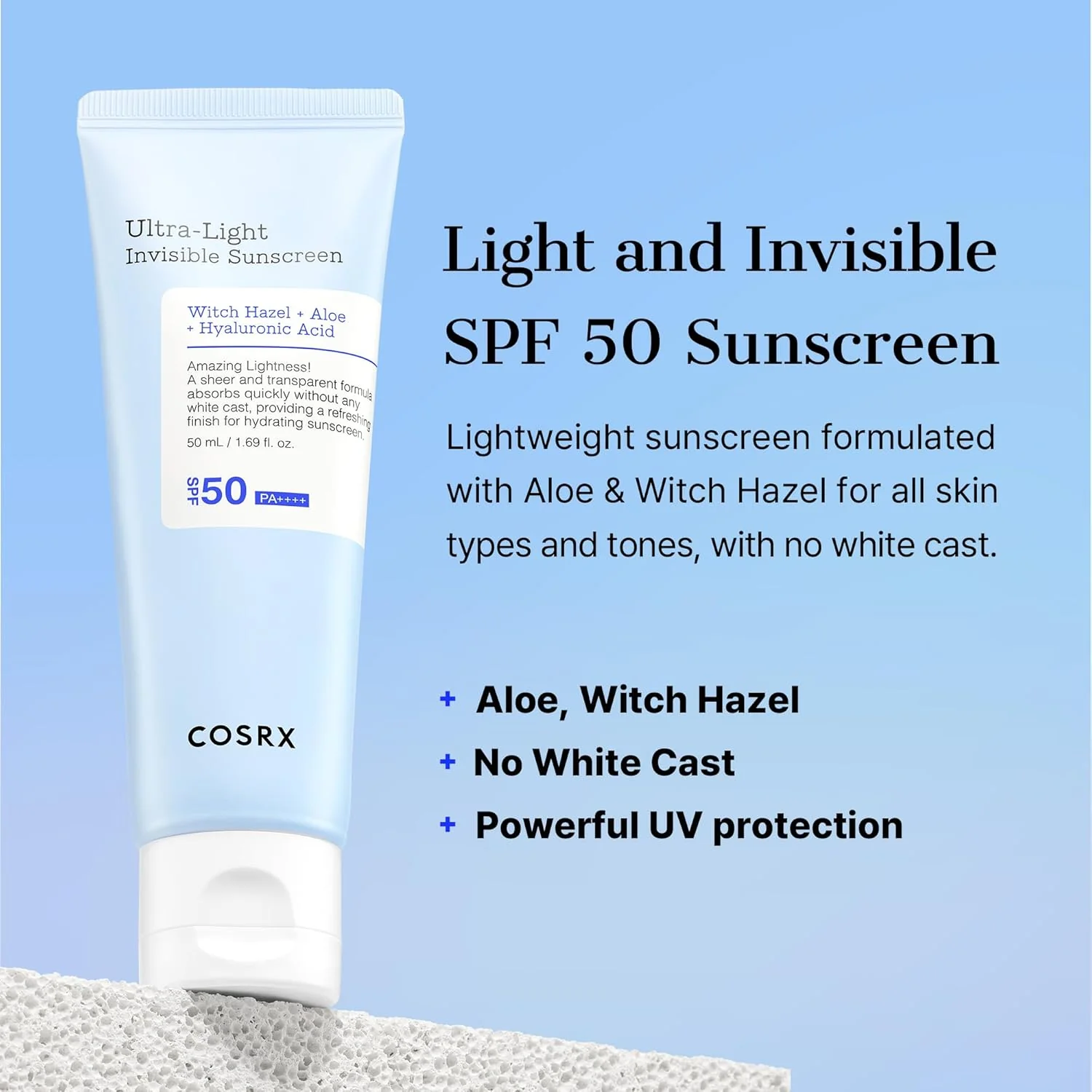 Cosrx Ultra-Light Invisible Sunscreen SPF50 PA++++ - Image 4