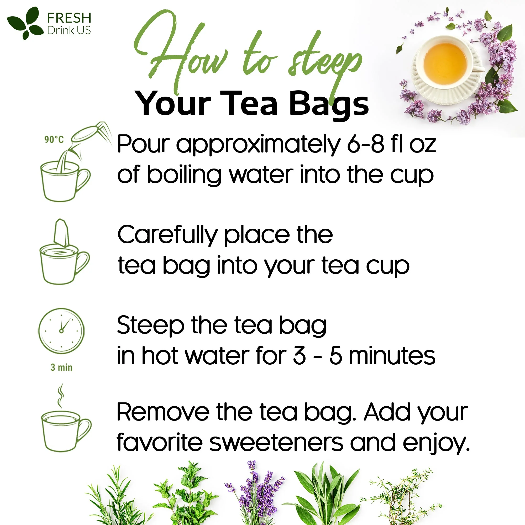 Dandelion Root Tea Bags, 100% Natural & Pure from Dandelion Root, Eco-Conscious Tea Bags, Dandelion Root Herbal Tea. Dandelion Root Tea. No Sugar, No Caffeine, No Gluten, Vegan. - Image 11