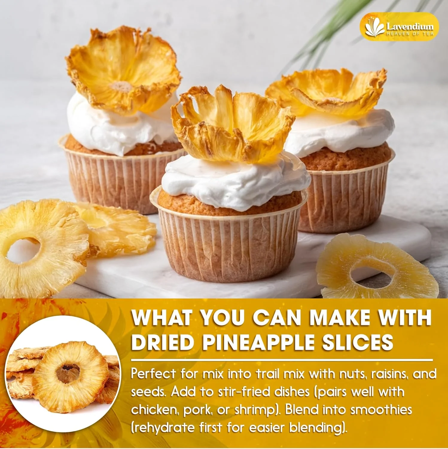 Dried Pineapple Slices 6oz – Premium Quality, Naturally Sweet & Tangy - Image 8