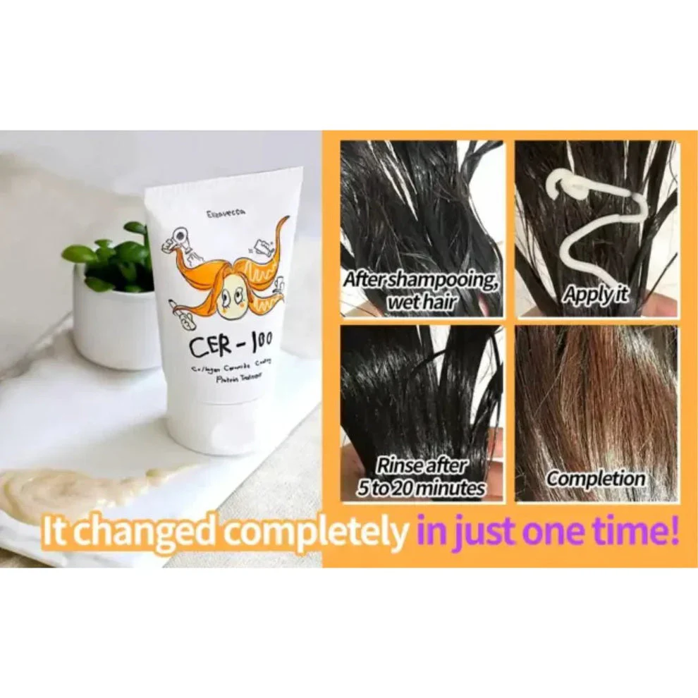 Elizavecca CER-100 Collagen Ceramide Coating Protein Treatment - Image 5