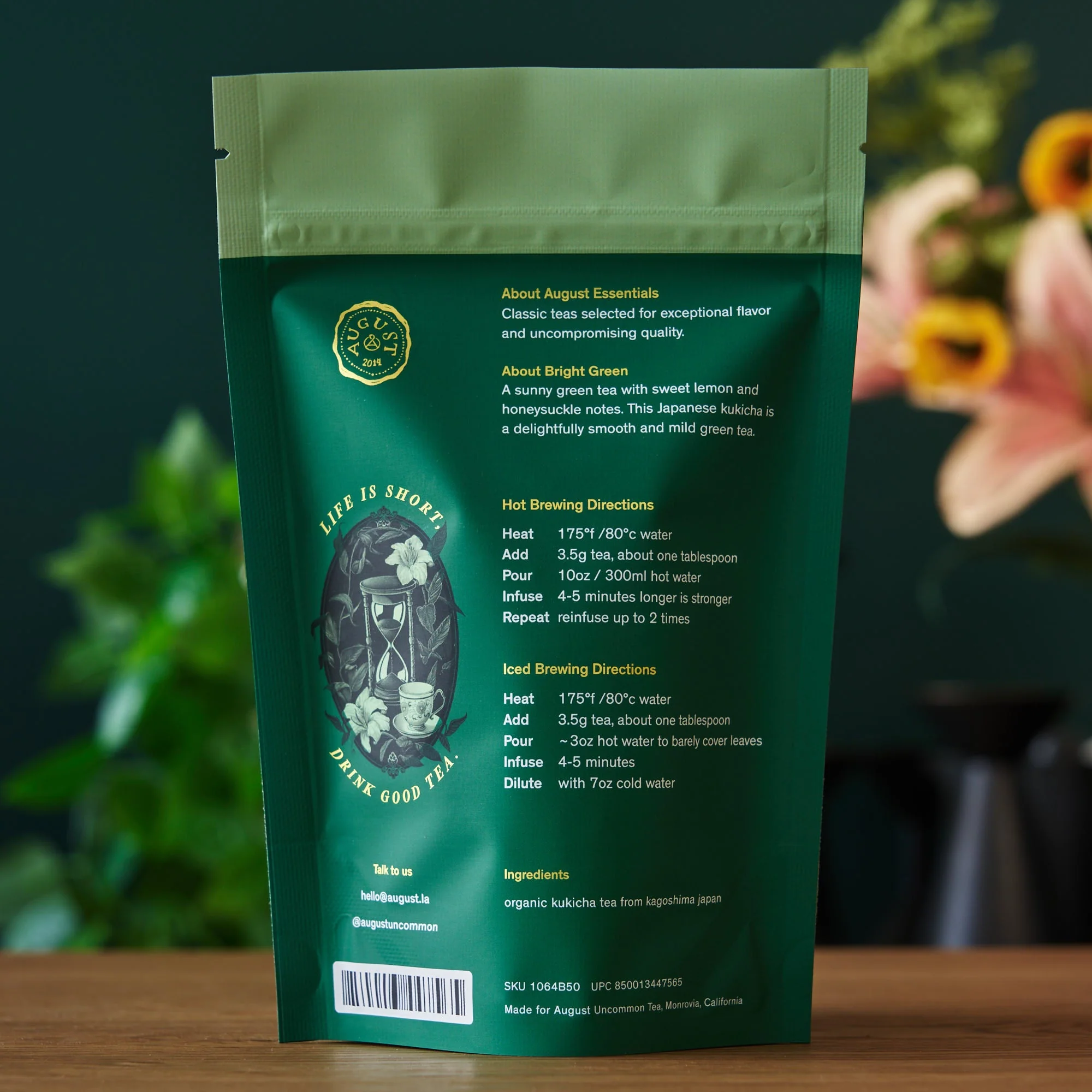 Essentials Bright Green Green Tea - Image 3
