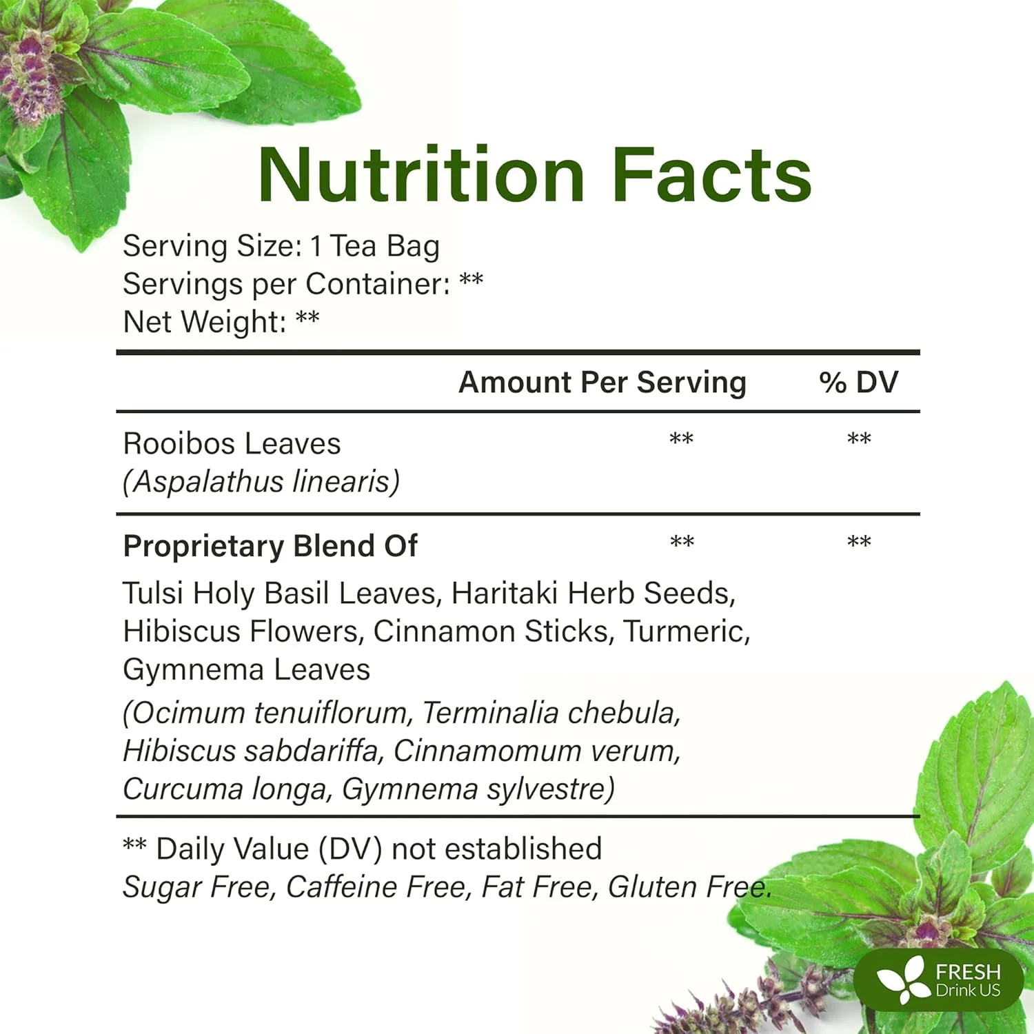 Herbal Slimming Detox Tea | Loose Leaf Blend for Daily Rituals and Clean Living - Image 2