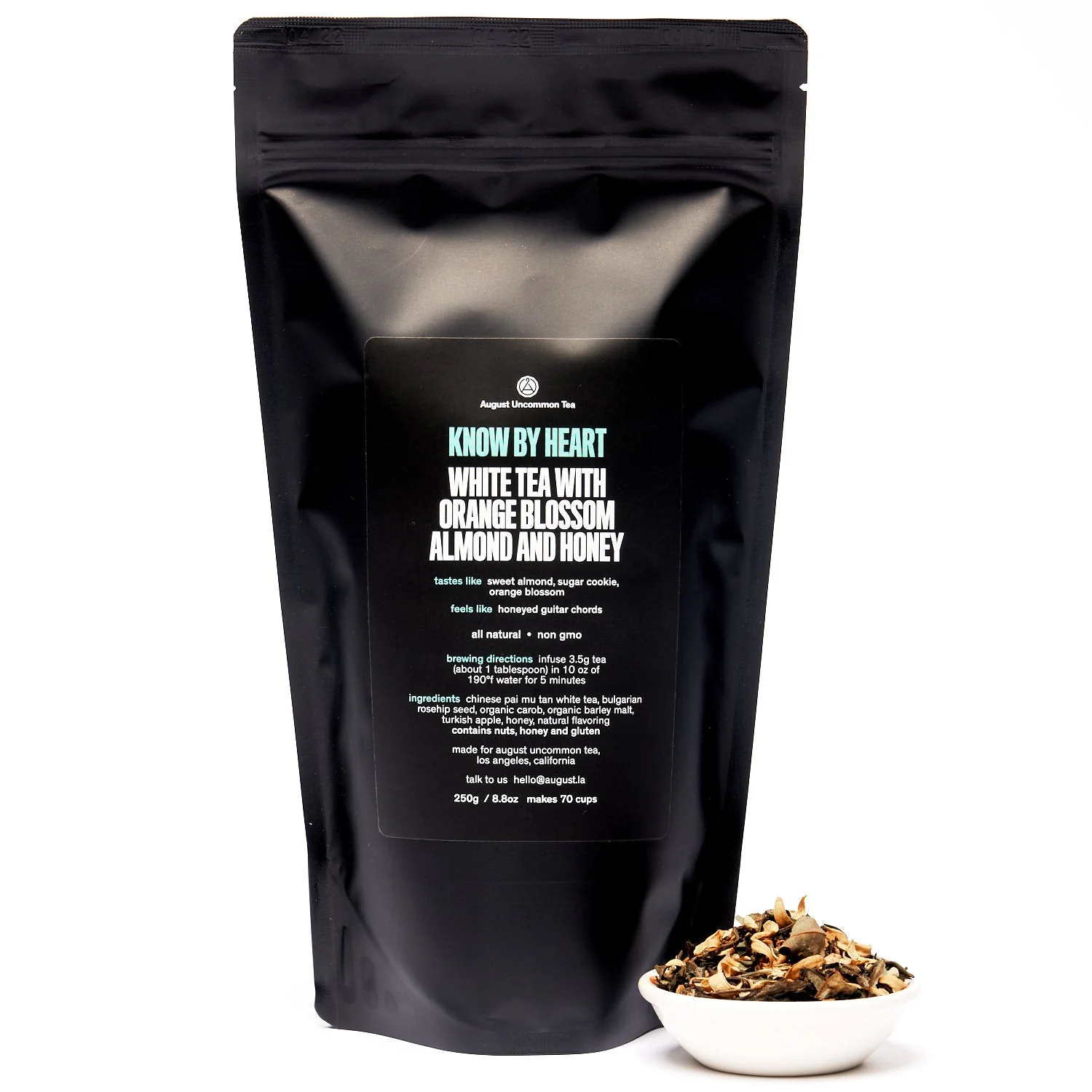 Know by Heart - Orange Blossom Almond White Tea - Image 5