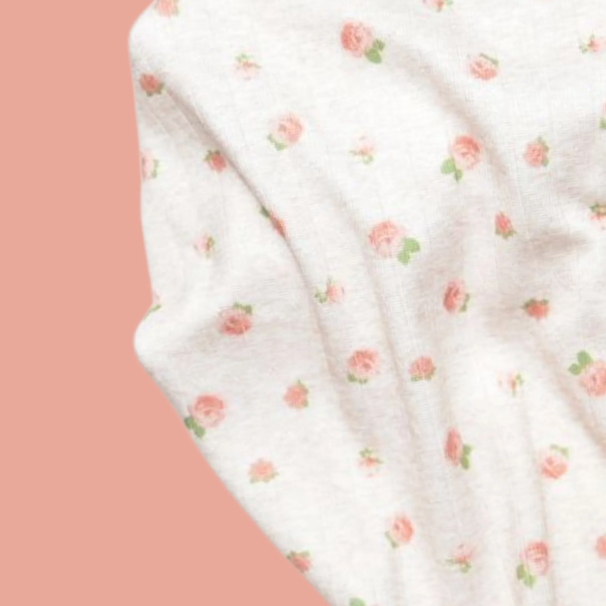 Lyra | Oatmeal Rosettes | Pointelle Headwrap - Image 2