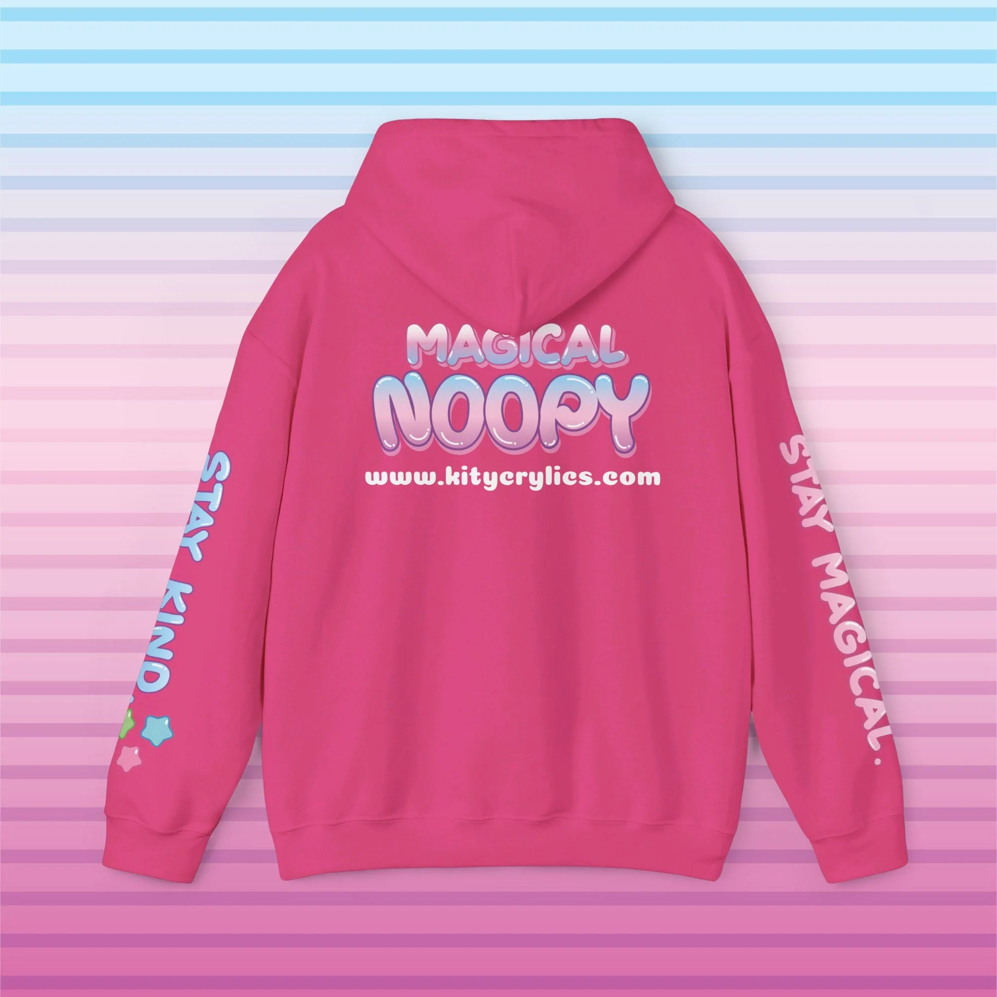 Magical Noopy - Pinky Unisex Premium Hoodie - Image 13