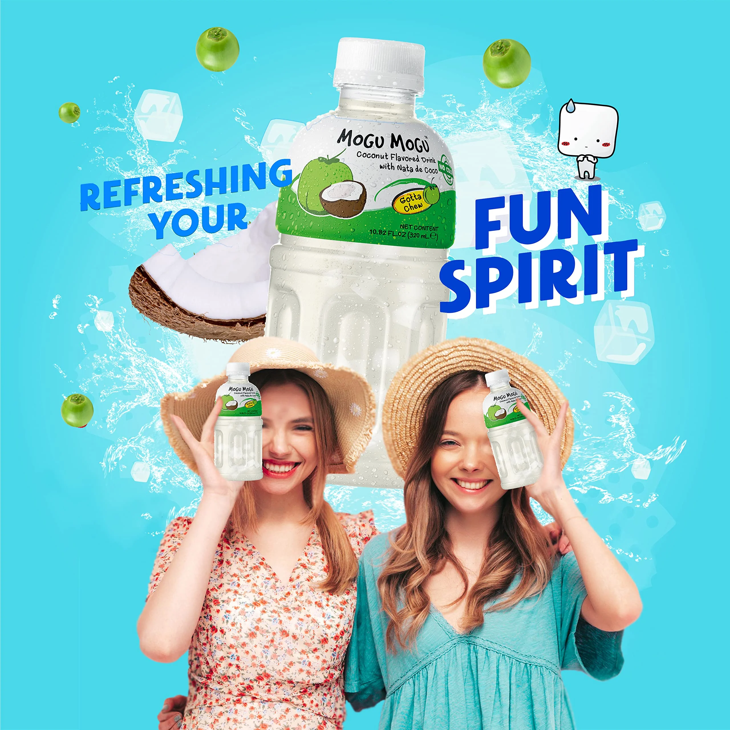 Mogu Mogu drink coconut water (6 Bottles) - Image 4