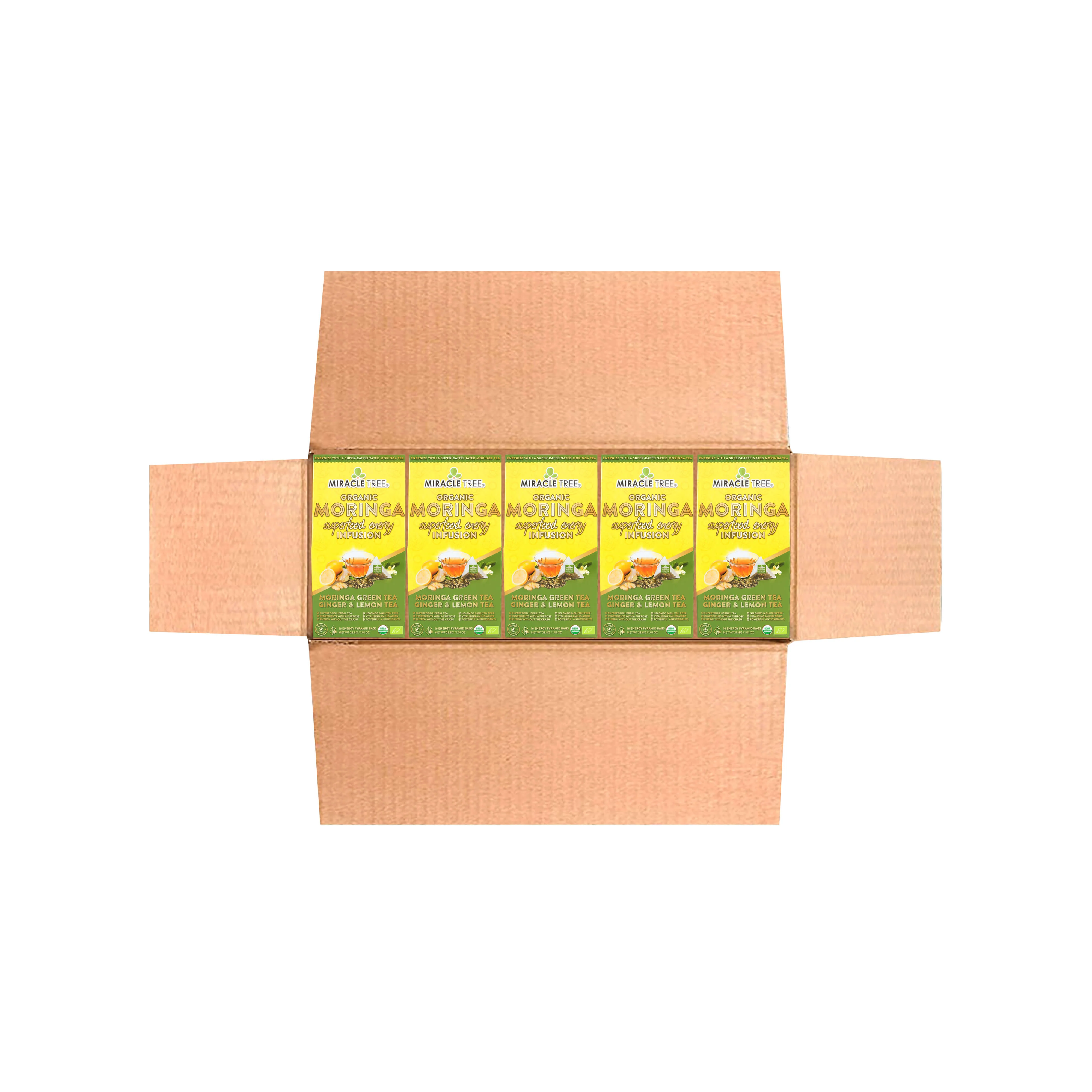 Moringa Energy Tea, Ginger Lemon - Image 6