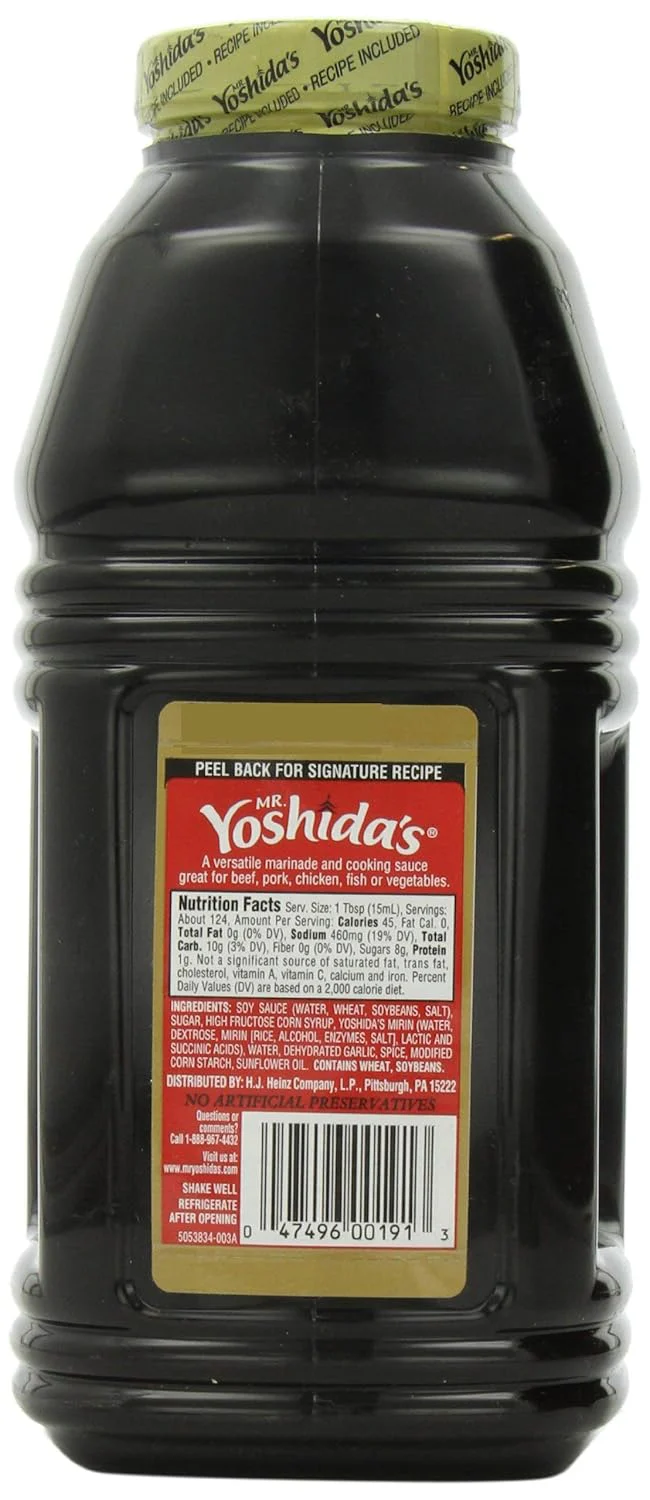 Mr. Yoshida's Original Japanese Barbecue Gourmet Sweet Teriyaki Marinade & Cooking Sauce, 86 Fluid Ounce - Image 4