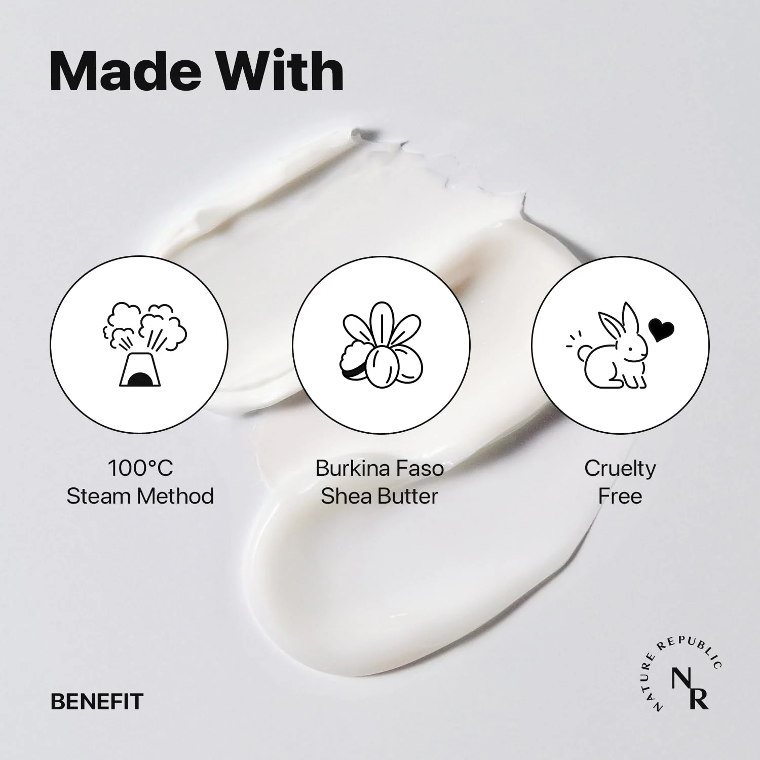 Nature Republic Shea Butter Fresh Steam Cream - Image 3