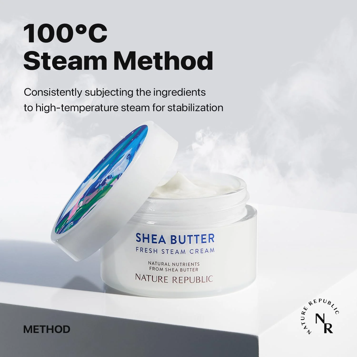 Nature Republic Shea Butter Fresh Steam Cream - Image 4