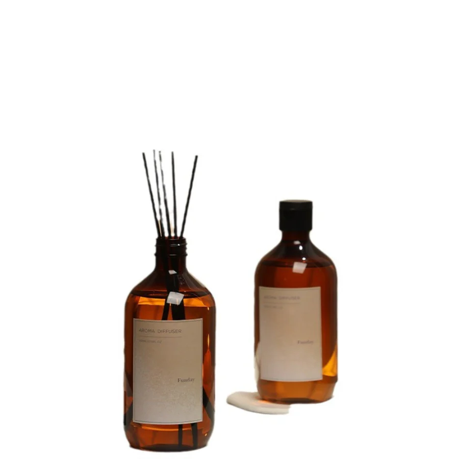 New Household Fragrance Refill Liquid 500ml Large Bottle, Indoor Flameless Fragrance Diffuser Refill with Rattan Sticks, Home Fragrance Ornaments and Aroma Diffuser Scents - Image 6