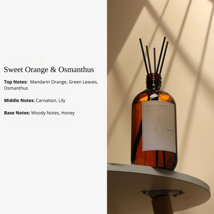 New Household Fragrance Refill Liquid 500ml Large Bottle, Indoor Flameless Fragrance Diffuser Refill with Rattan Sticks, Home Fragrance Ornaments and Aroma Diffuser Scents - Image 8
