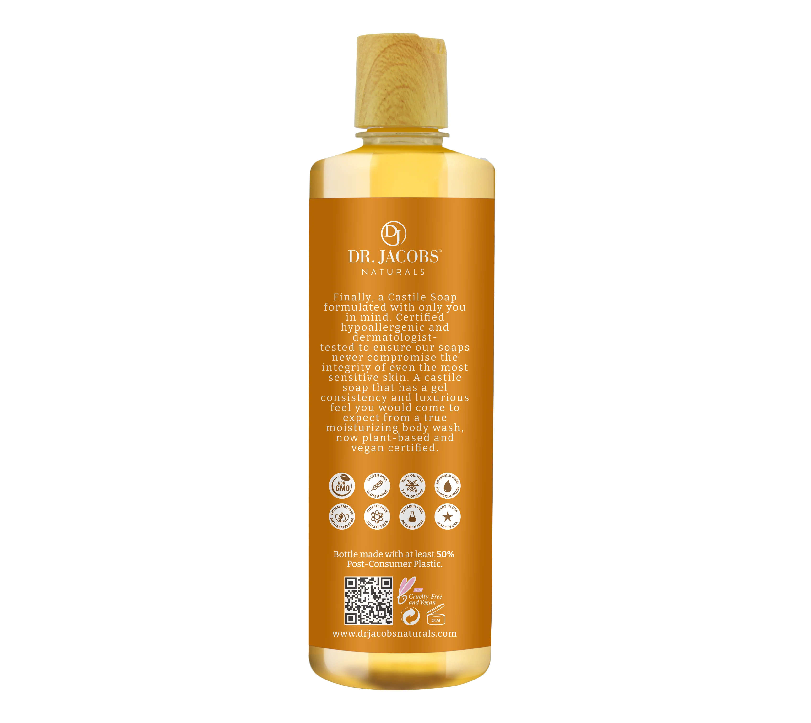 Orange & Ginger Castile Body Wash (All American) - Image 6