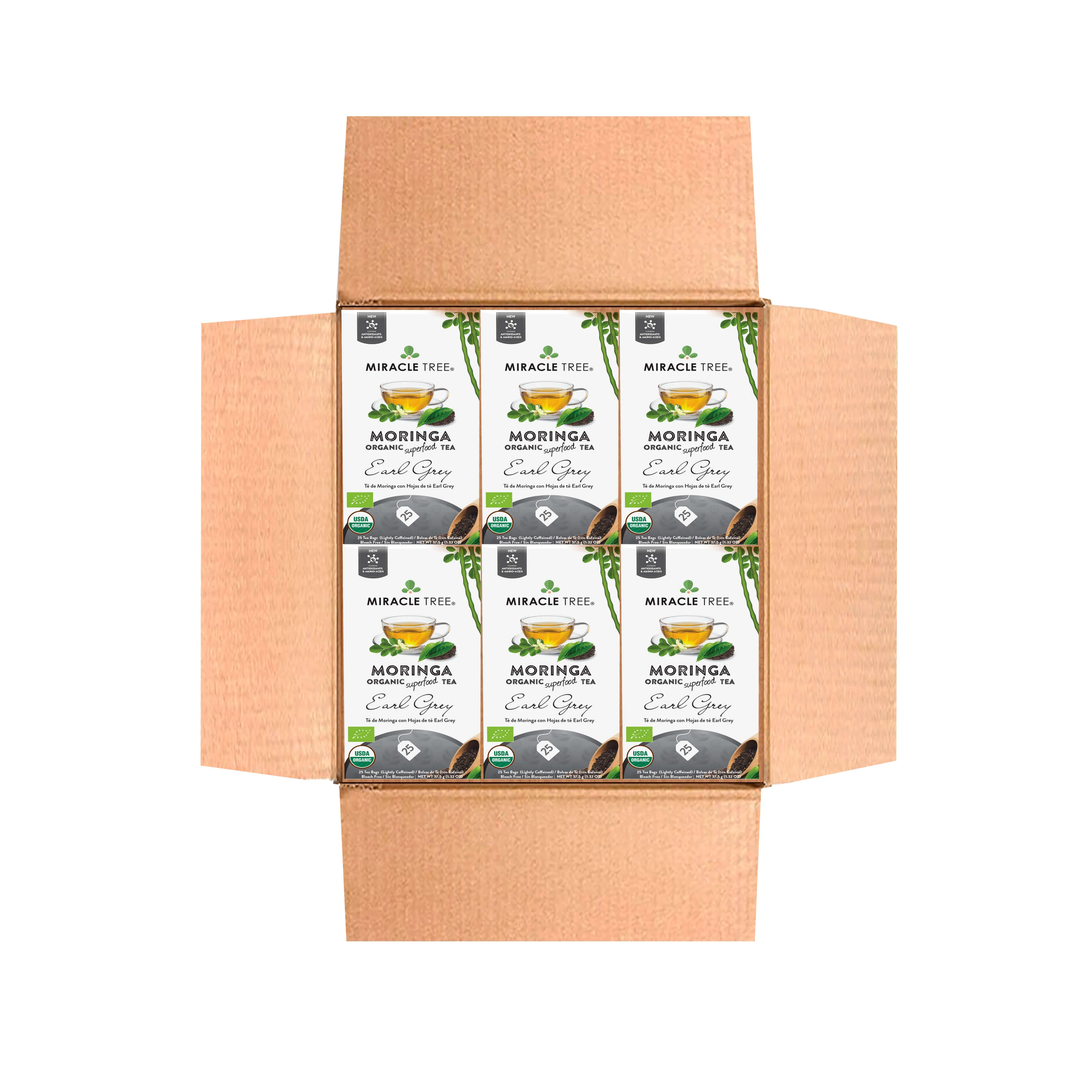 Organic Moringa Tea, Earl Grey - Image 6