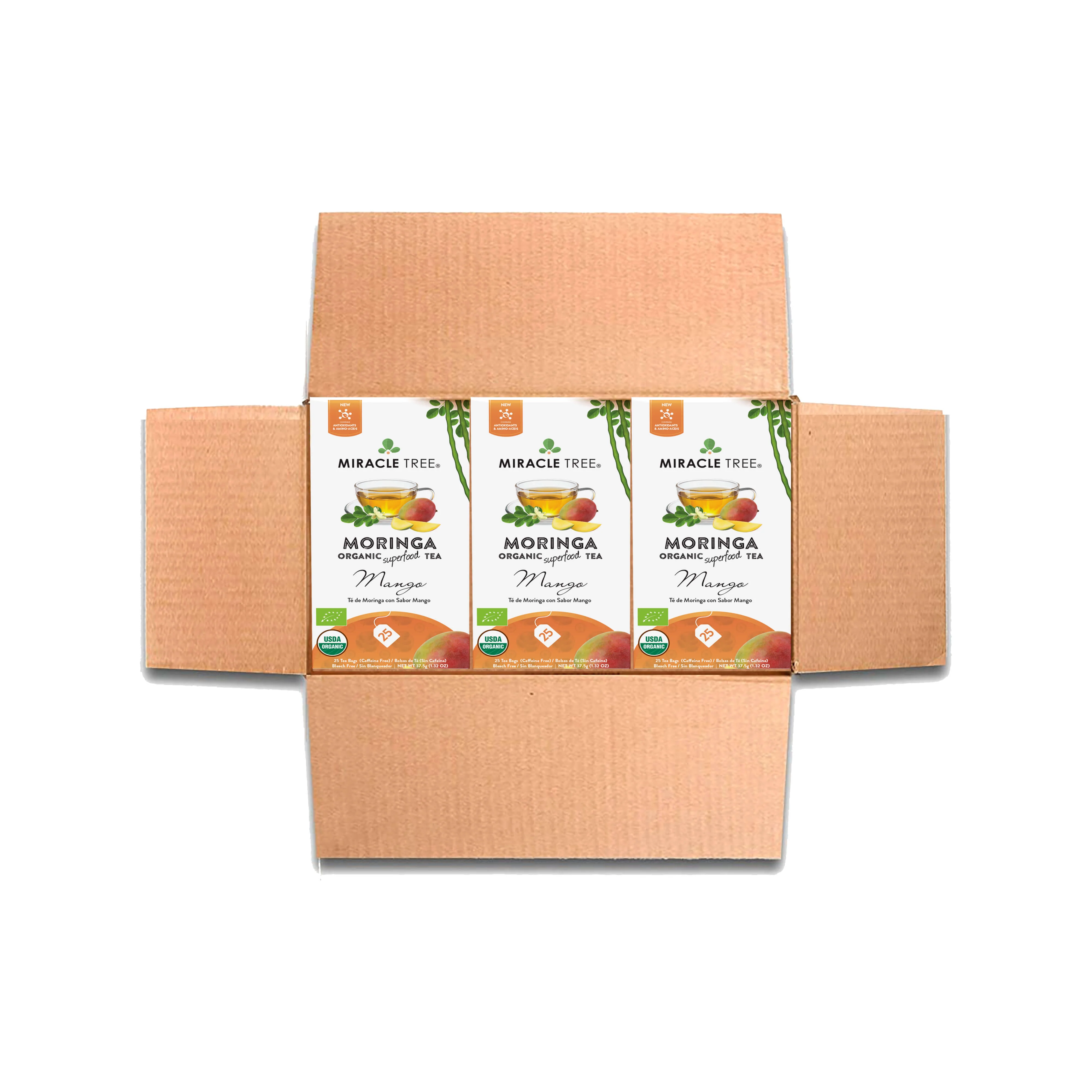 Organic Moringa Tea, Mango - Image 5