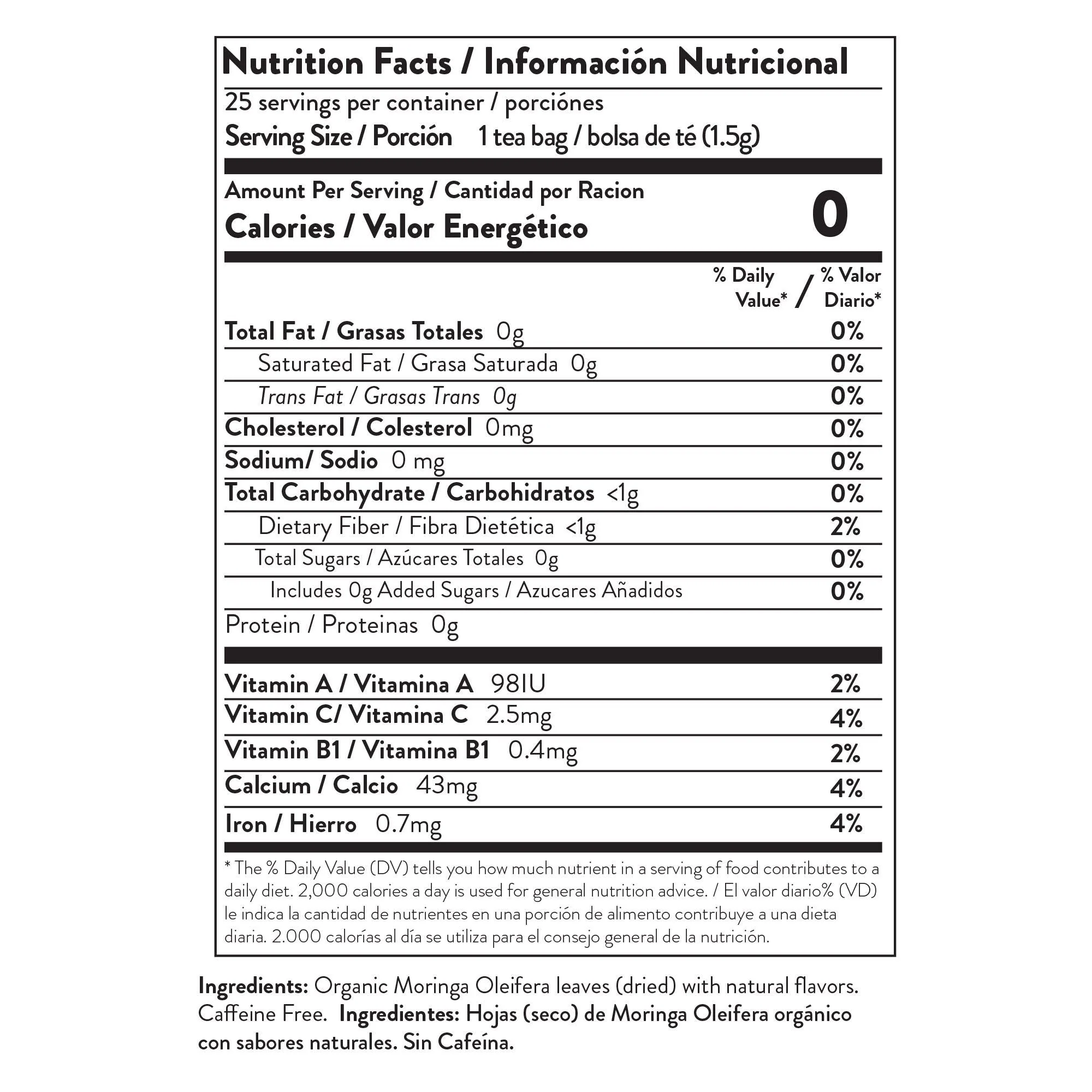 Organic Moringa Tea, Pumpkin Spice - Image 3