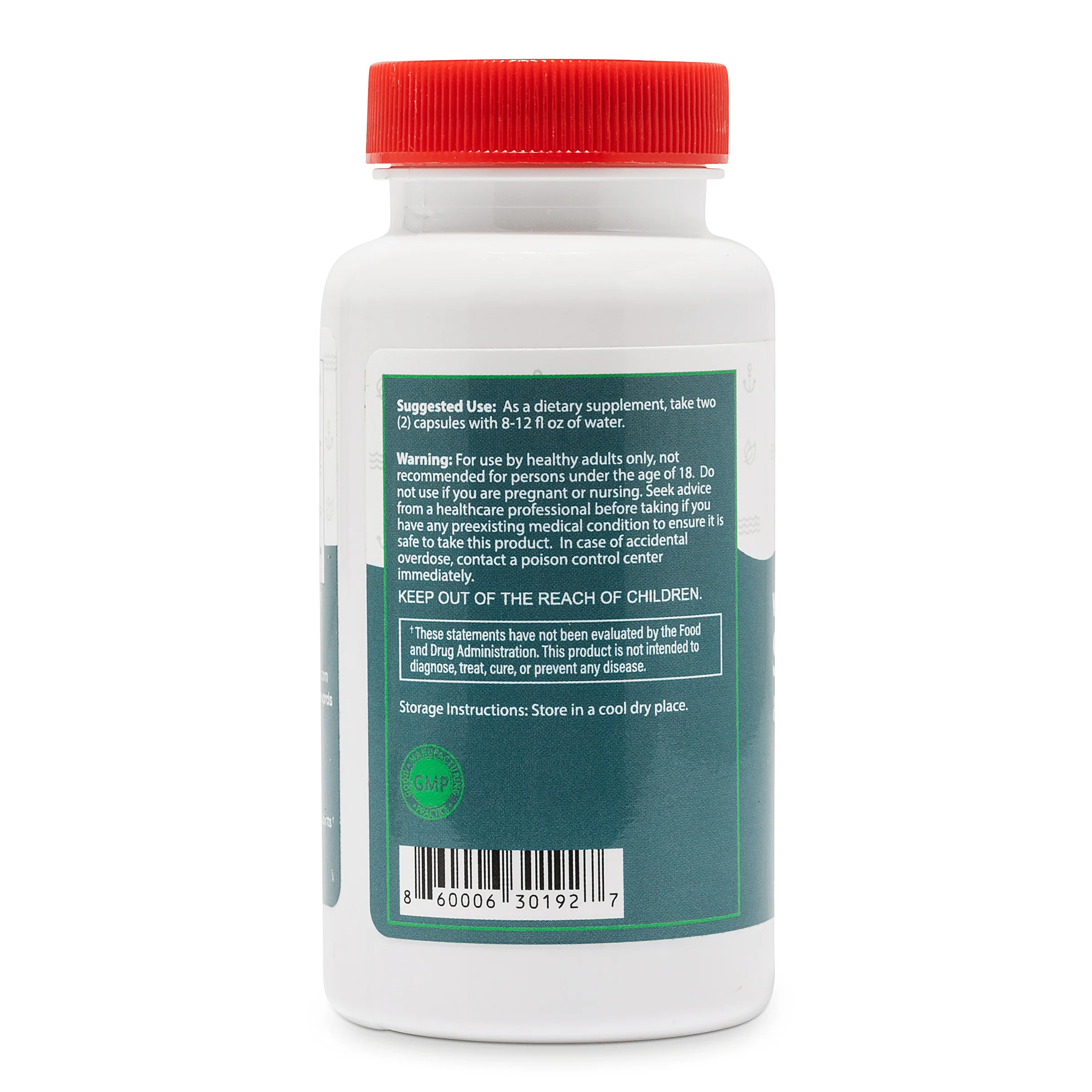 Organic Sea Moss & Beet Root Capsules - 60 Count - Image 6