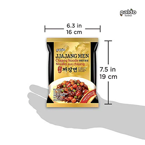 PALDO FUN & YUM Jjajangmen Chajang Noodle No MSG , 7.05 ounce ( 4 Pack ) - Image 3