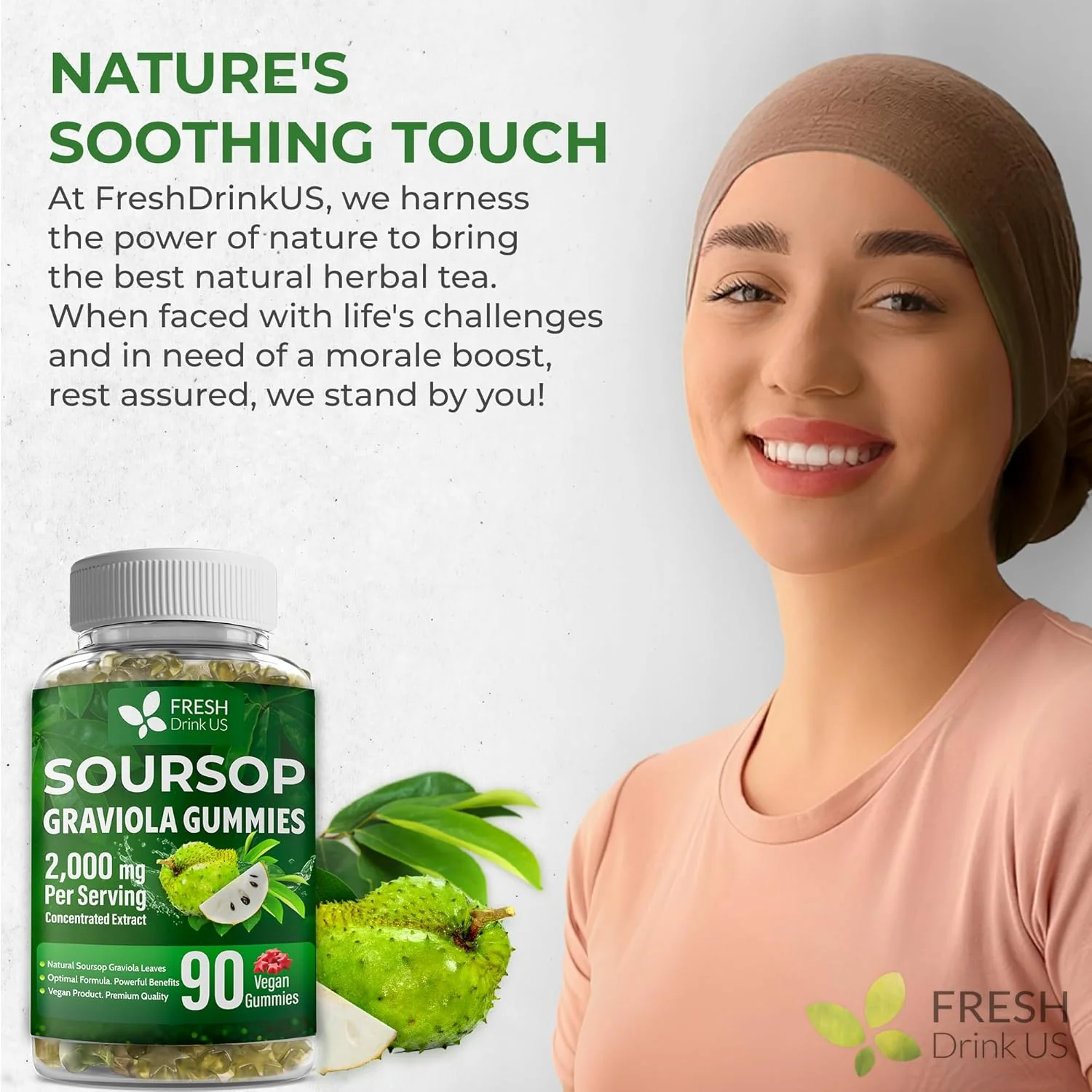 Premium 90 Soursop Graviola Gummies - Image 9