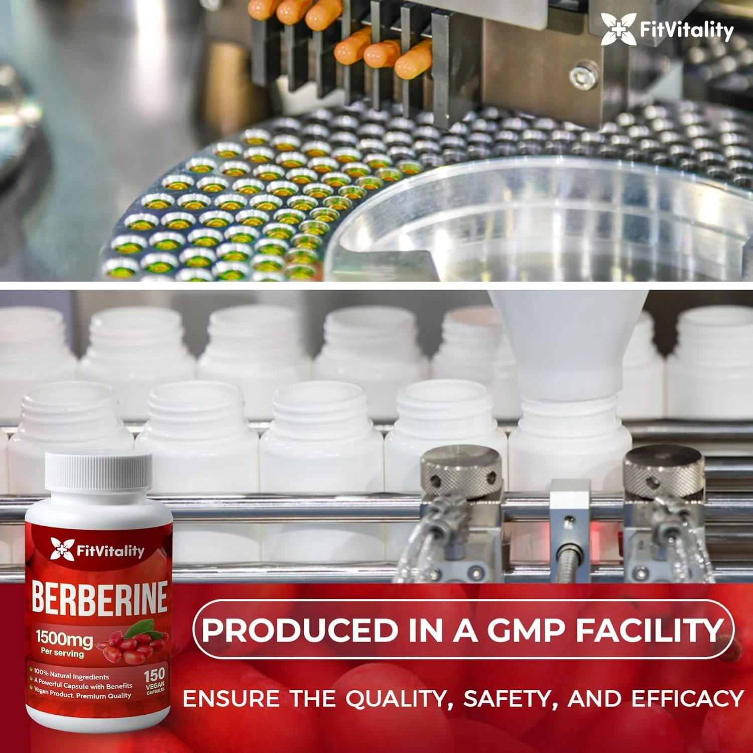 Premium Berberine Supplement, Non-GMO, Gluten-Free - Image 3