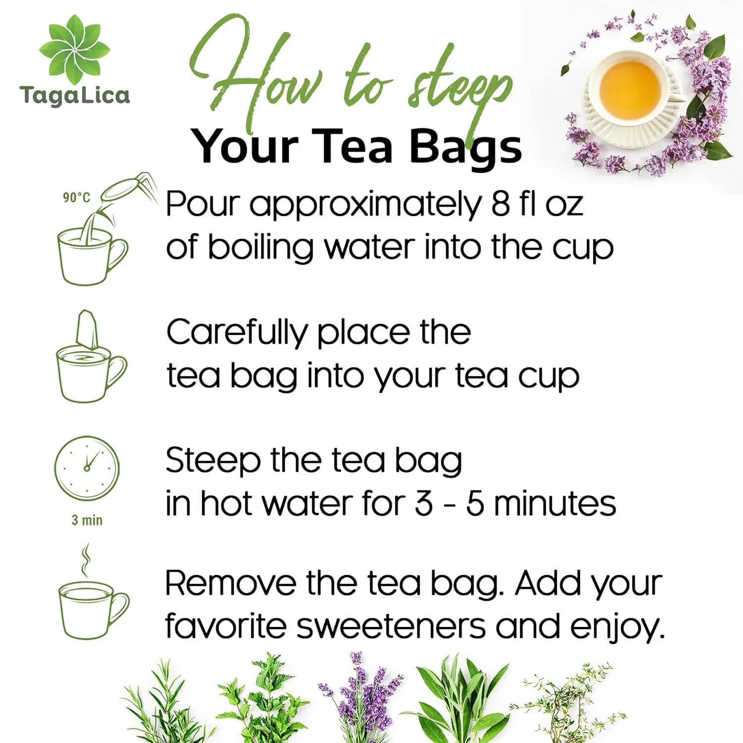 Premium Licorice Root Tea Bags, 100% Natural, Pure Licorice Root, Eco-Conscious Tea Bags, Licorice Root Herbal Tea, Licorice Root Tea. No Sugar, No Caffeine, No Gluten, Vegan - Image 4