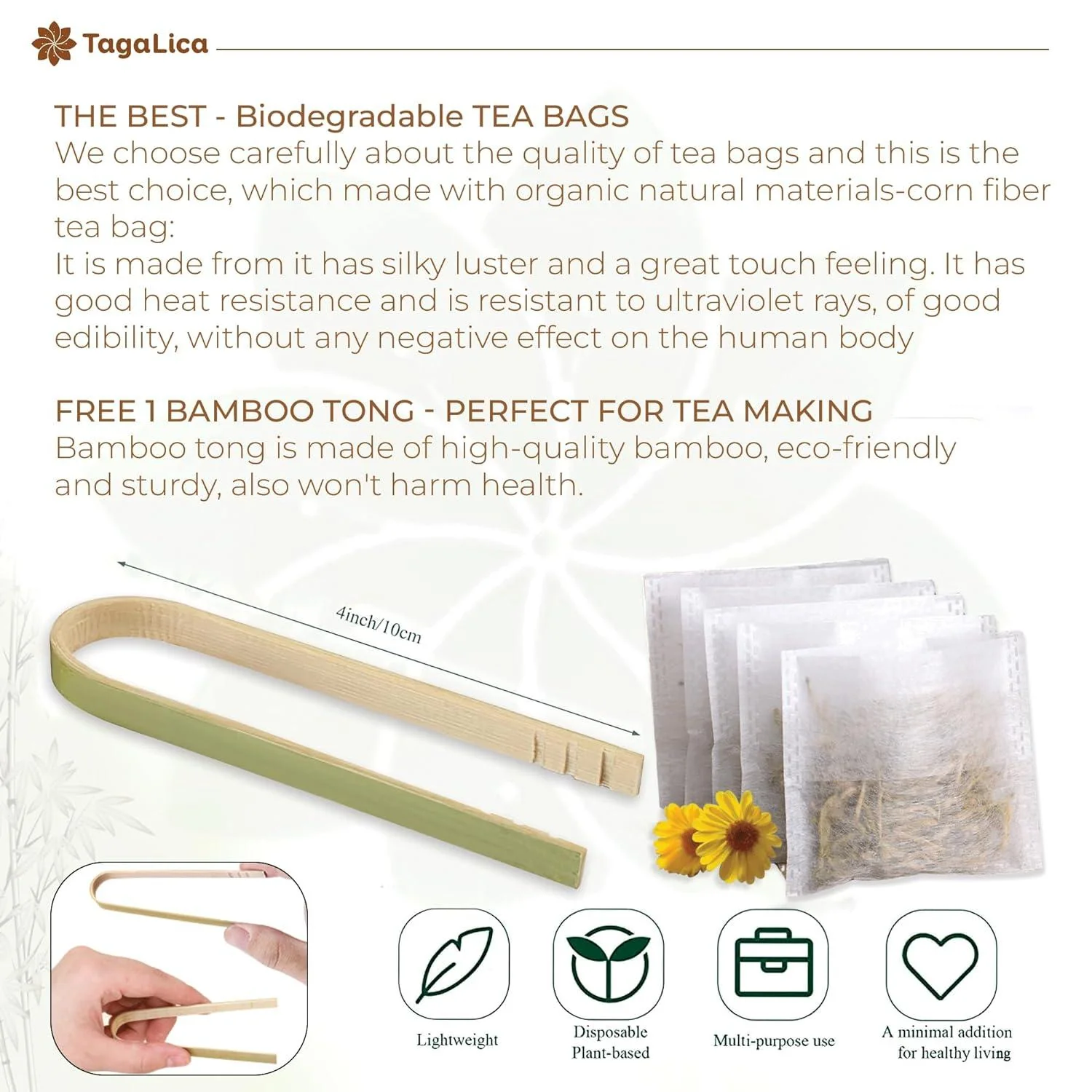 Premium Licorice Root Tea Bags, 100% Natural, Pure Licorice Root, Eco-Conscious Tea Bags, Licorice Root Herbal Tea, Licorice Root Tea. No Sugar, No Caffeine, No Gluten, Vegan - Image 9
