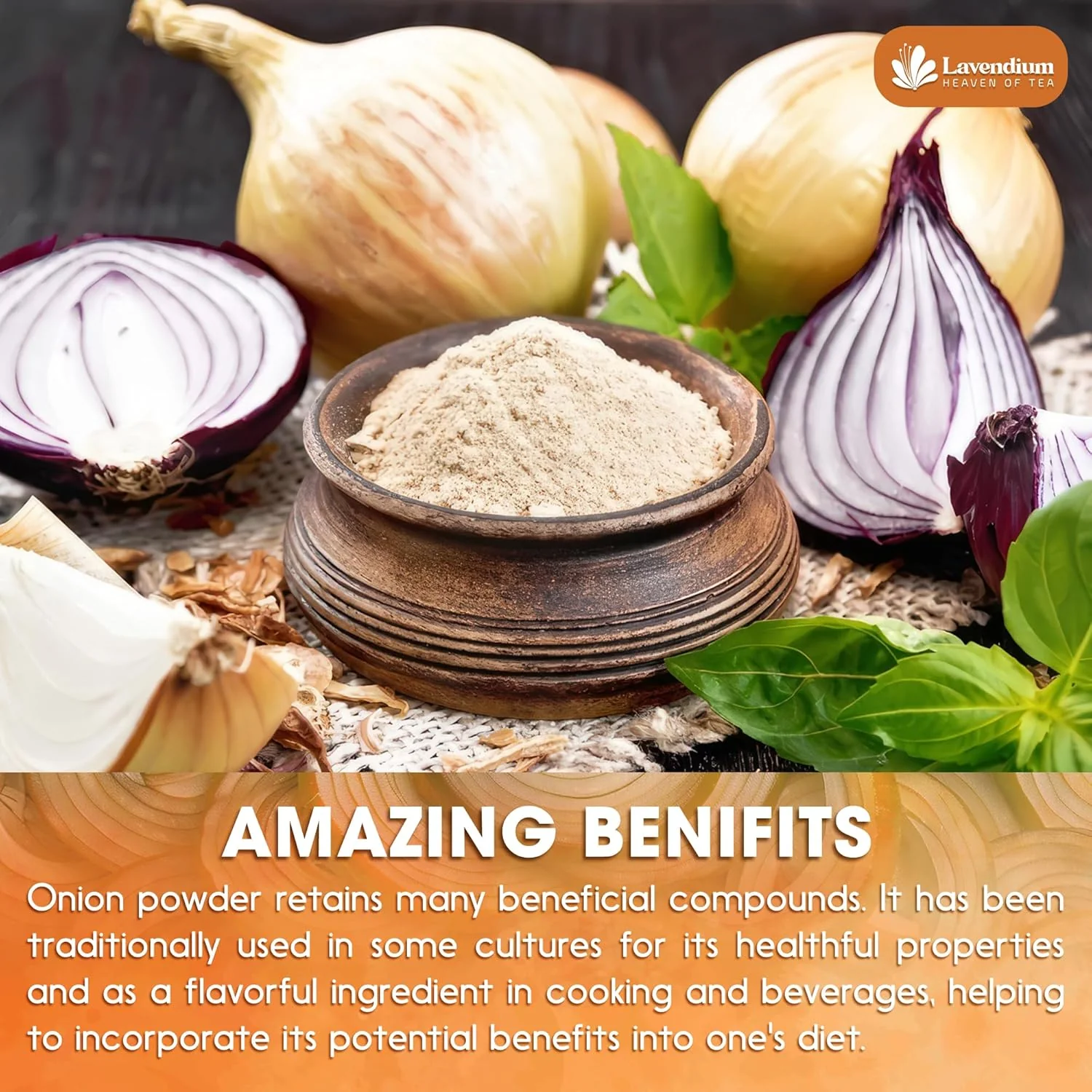 Premium Onion Powder, 100% Natural and Pure from Onion, Rich Flavor, Perfect for Cooking & Seasoning - Image 9