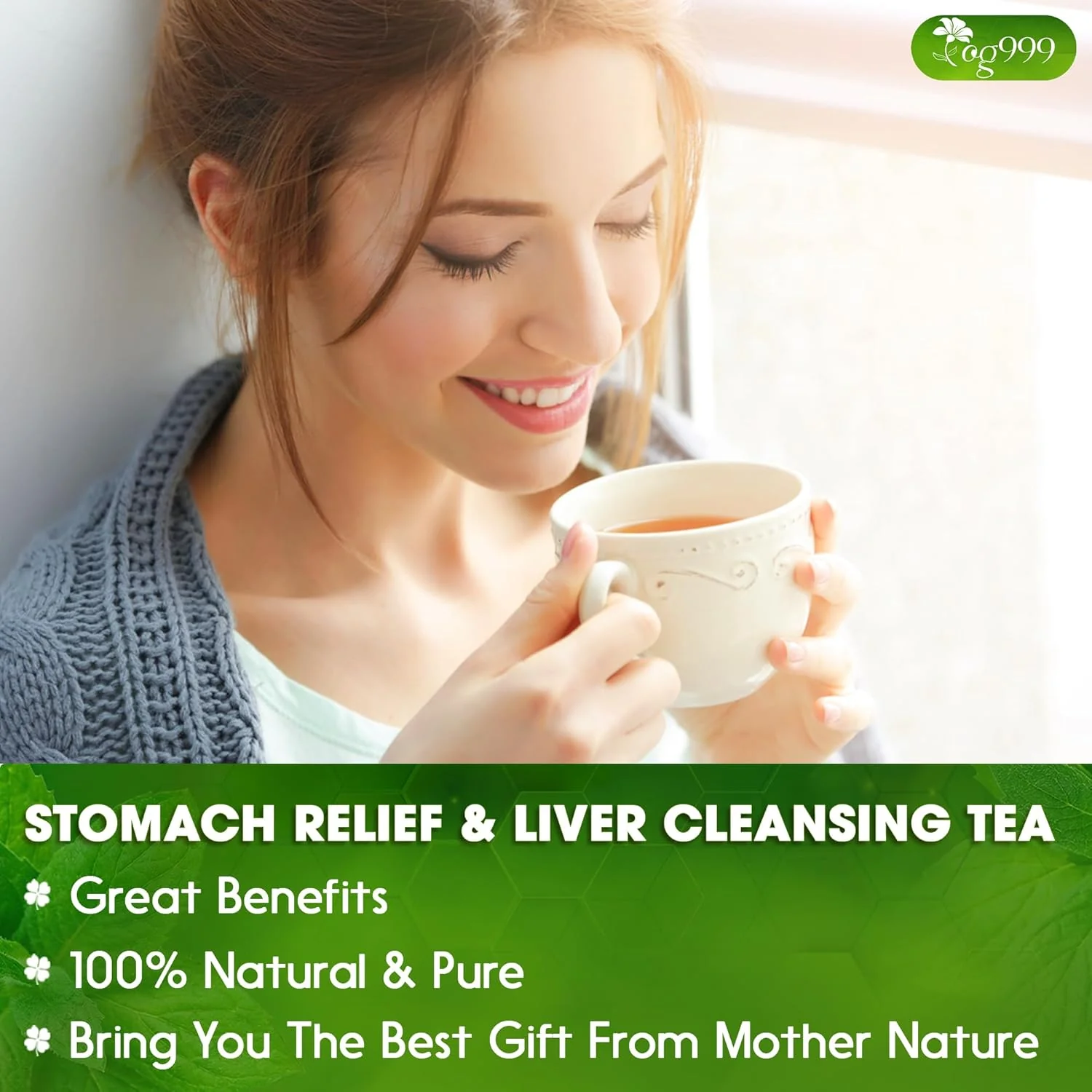 Premium Stomach & Liver Herbal Tea | Milk Thistle Seed, Ginger, Fennel, Peppermint & Licorice - Image 9