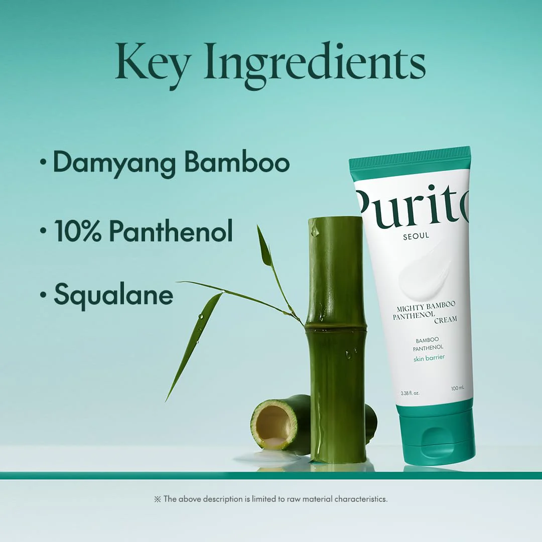 Purito SEOUL Mighty Bamboo Panthenol Cream - Image 4