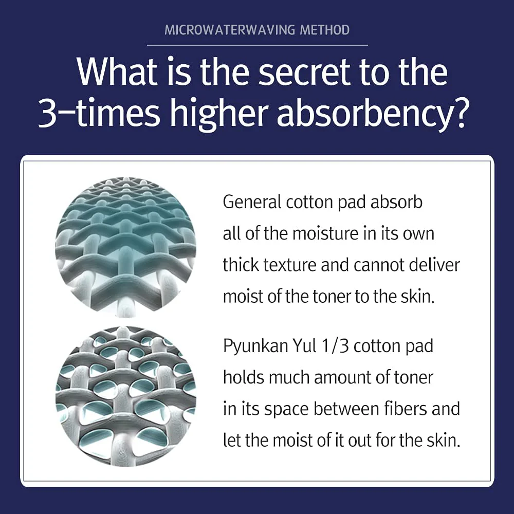 Pyunkang Yul 1/3 Cotton Pad - Image 4