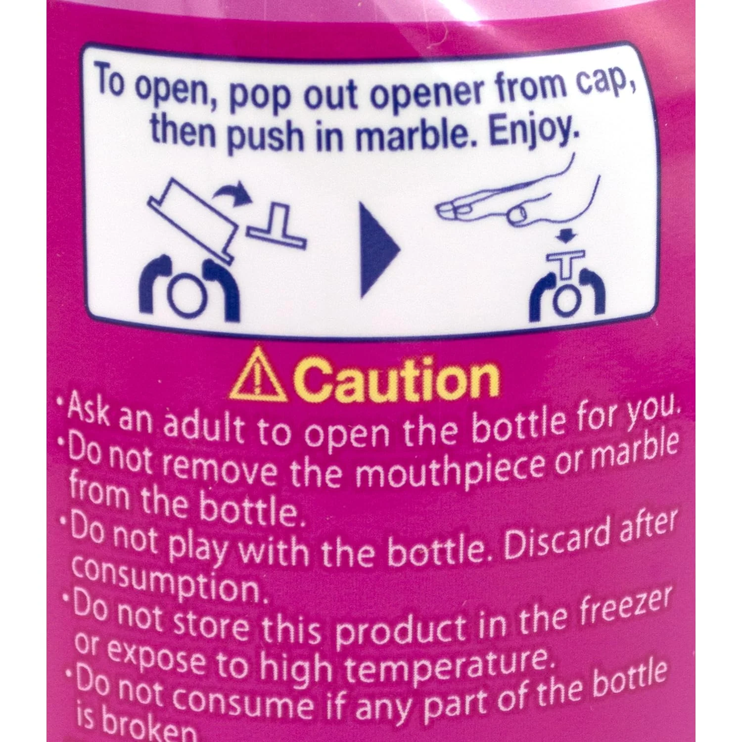 Ramune Japanese Soda, Grape, 6.76 Fluid Ounce, Pack of 8 - Image 2