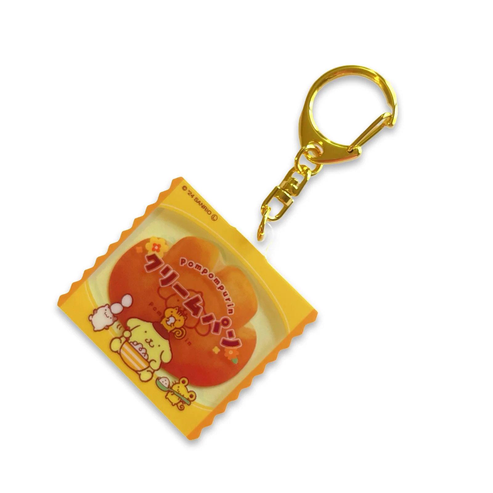Sanrio Kawaii Bread [PomPomPurin] Acryic Keychain - SALE - Image 3