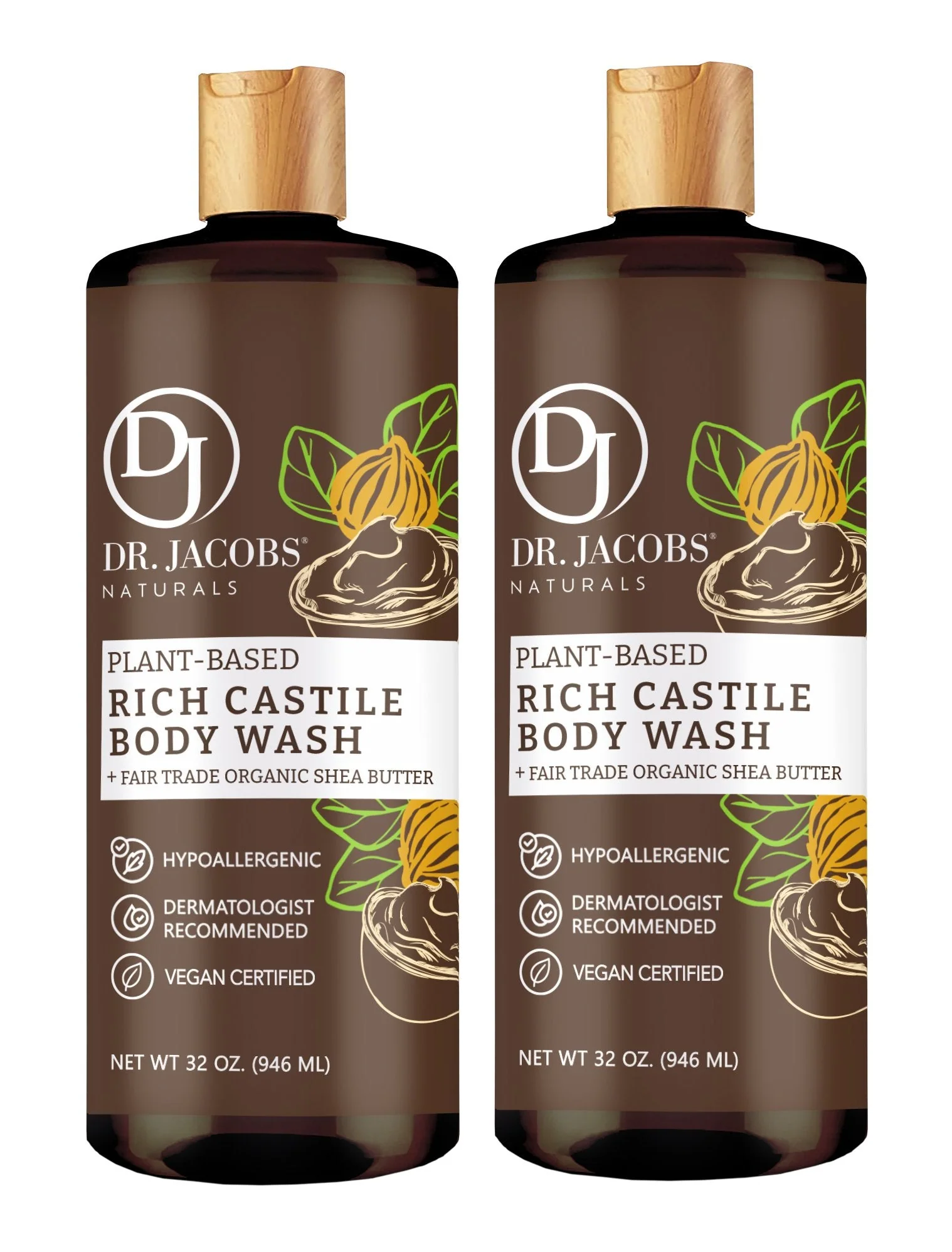 Shea Butter Castile Body Wash (All American) - Image 8