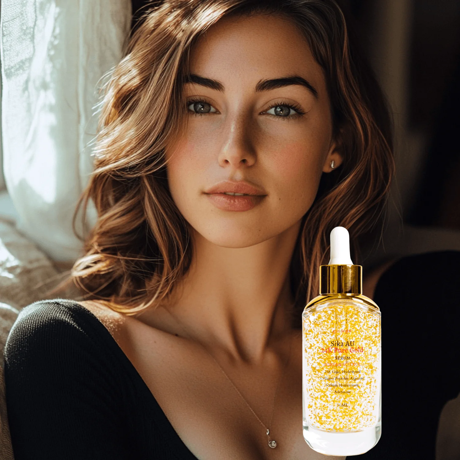 Sika AU 24k Pure Gold Serum | 50ml - Image 9