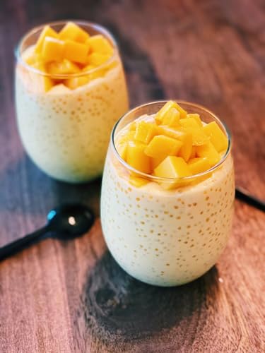 Small Tapioca Boba Pearls (Sago Balls) from Cassava -Translucent & Flavor-Absorbent - Ideal for Soup or Sauce Thickening - Image 4