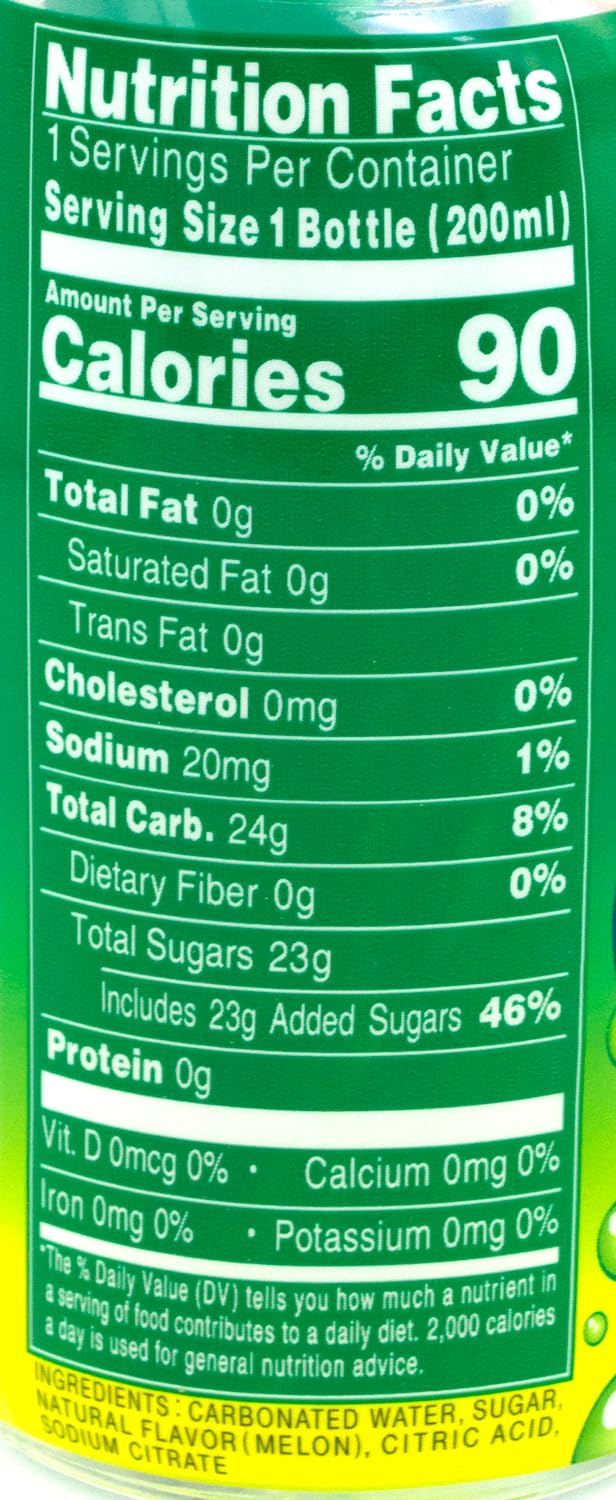 Snackathon Ramune Japanese Soda, Melon, 6.76 Fluid Ounce, Pack of 8, Glass Bottle - Image 3