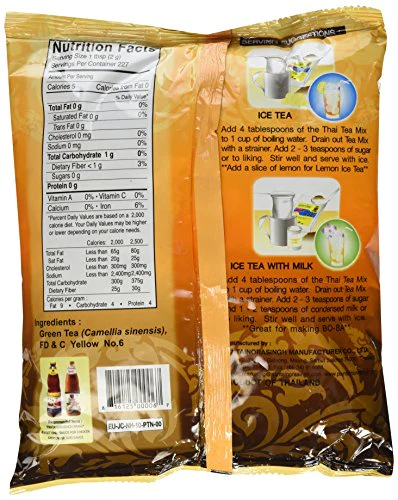 Thai Iced Tea Mix, Traditional Restaurant Style, 16 oz. - Image 4
