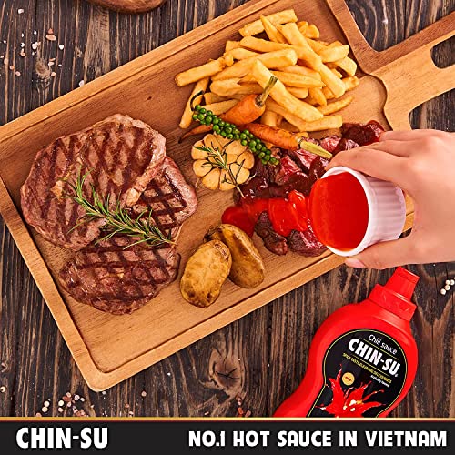 CHIN-SU Sauce The Original Vietnamese Hot Sauce, Sweet Sriracha Chili - 8.82oz  500g BIG - Image 3