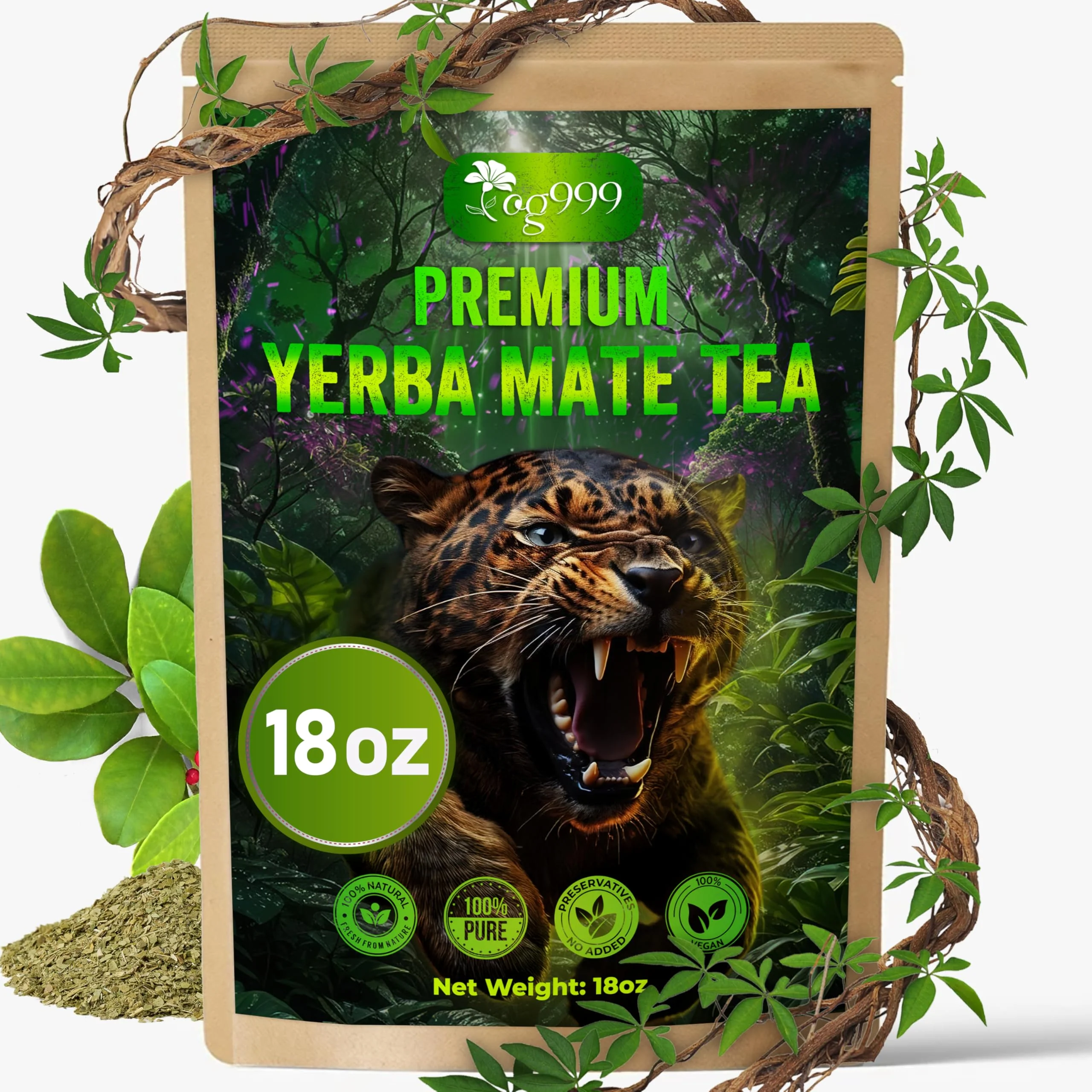 TOG999, Premium 120 Moringa Leaf Tea Bags, 100% Natural & Pure from Moringa Leaves. Loose Leaf Moringa Herbal Tea. Moringa Leaf Tea. No Sugar, No Caffeine, No Gluten, Vegan. - Image 32