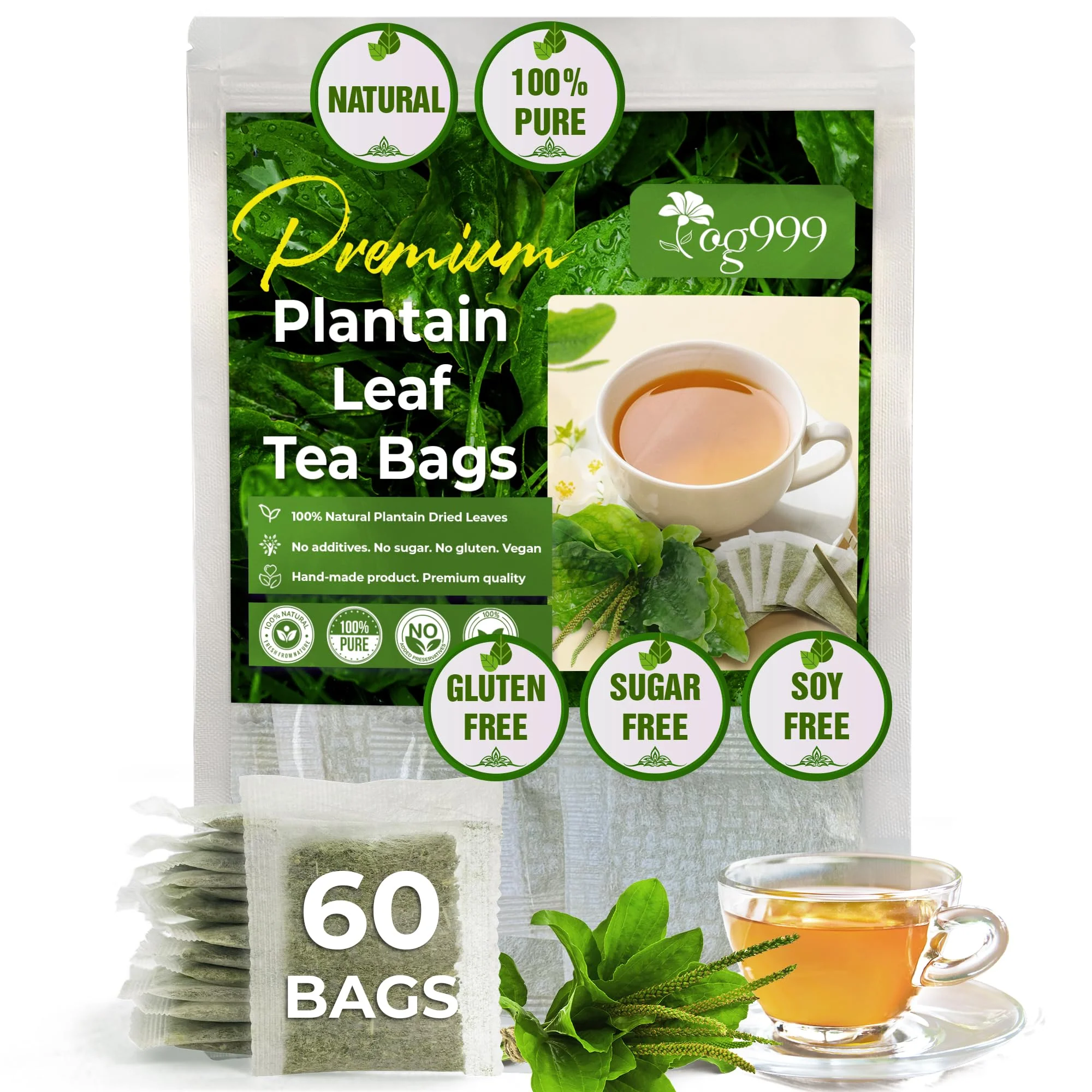 TOG999, Premium 120 Moringa Leaf Tea Bags, 100% Natural & Pure from Moringa Leaves. Loose Leaf Moringa Herbal Tea. Moringa Leaf Tea. No Sugar, No Caffeine, No Gluten, Vegan. - Image 34
